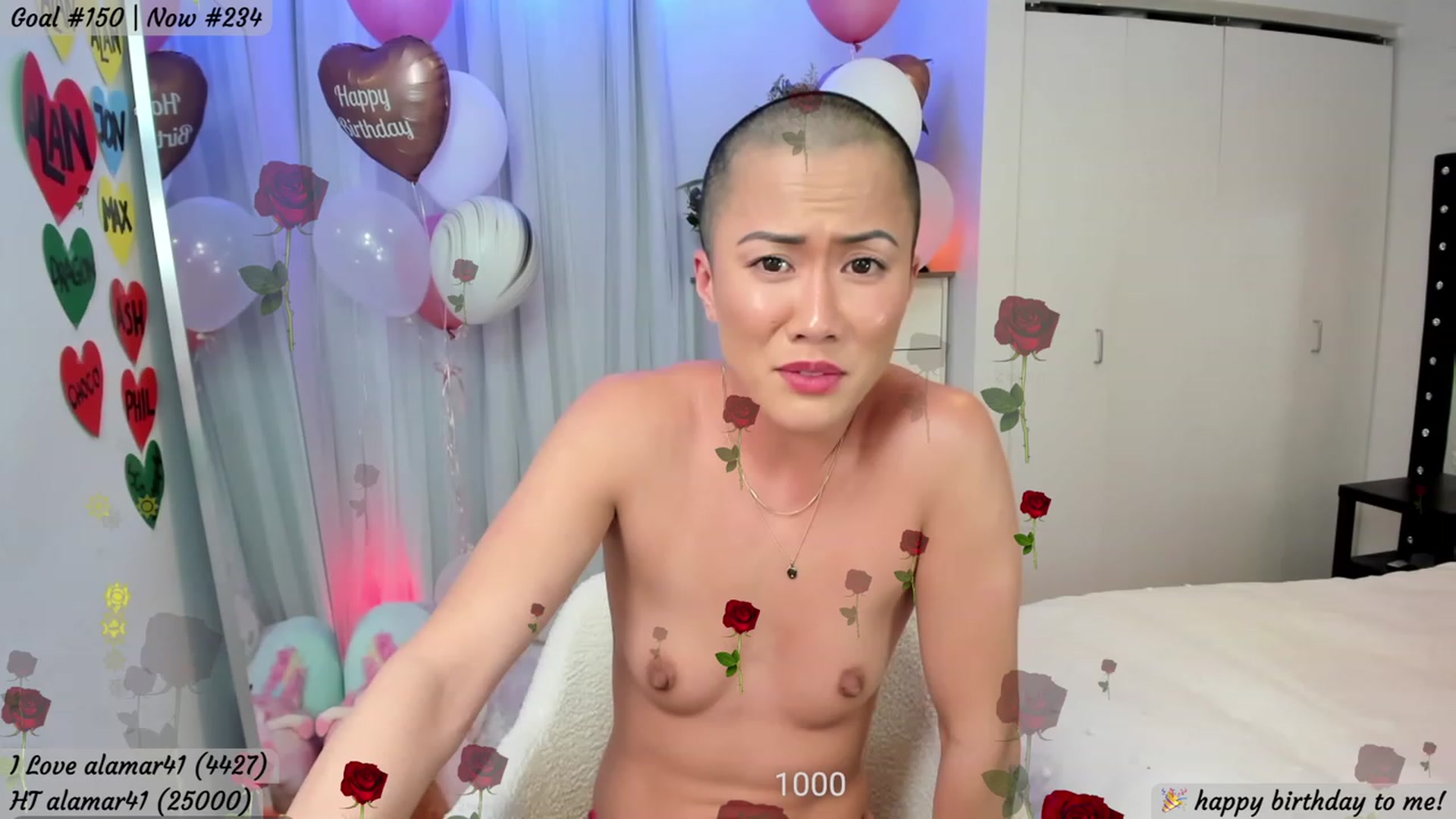 Gallery image thumbnail from HappysBDAY's myfreecams stream on, 03/04/2023, 02:17 image 9 of 20