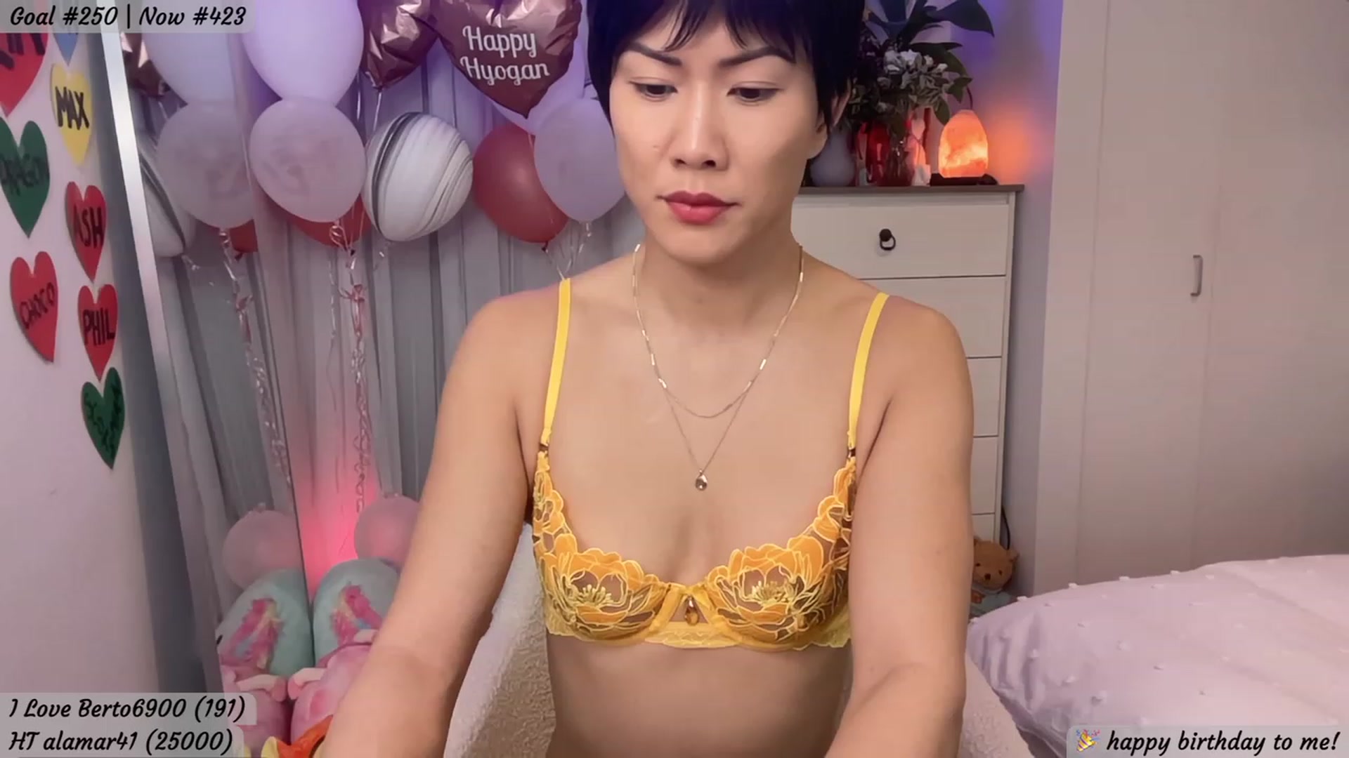 Gallery image thumbnail from HappysBDAY's myfreecams stream on, 03/10/2023, 24:01 image 20 of 20