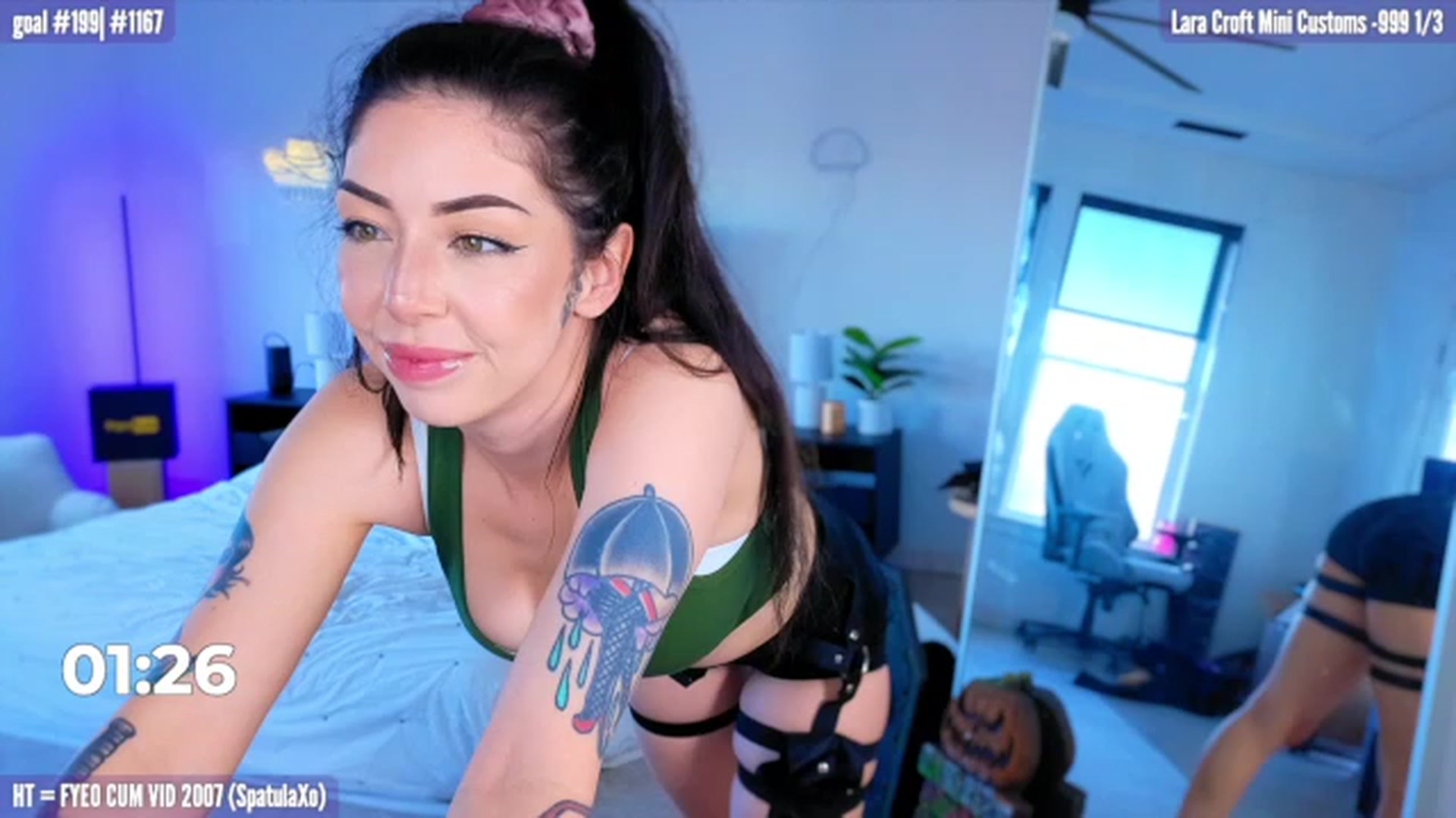 Gallery image thumbnail from Harloween's myfreecams stream on, 10/04/2023, 01:35 image 15 of 20