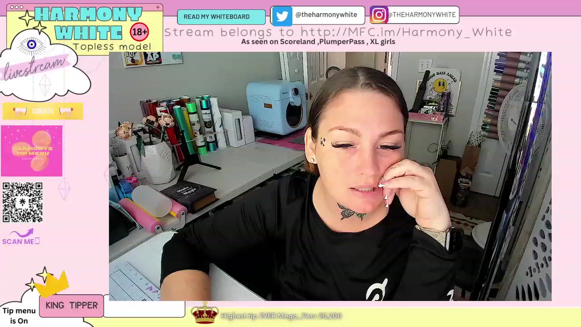 Gallery image thumbnail from Harmony_White's myfreecams stream on, 03/23/2023, 13:28 image 14 of 20