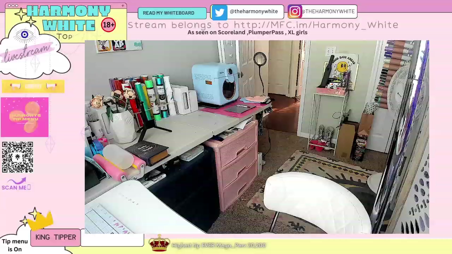 Gallery image thumbnail from Harmony_White's myfreecams stream on, 03/23/2023, 13:28 image 17 of 20