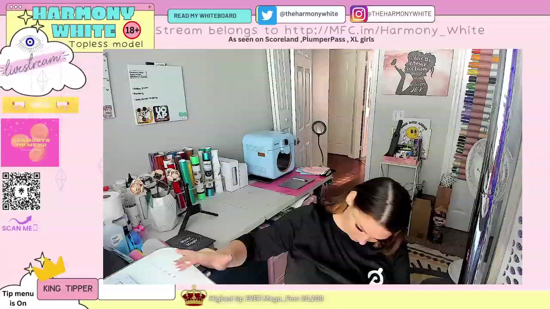 Gallery image thumbnail from Harmony_White's myfreecams stream on, 03/23/2023, 13:28 image 11 of 20
