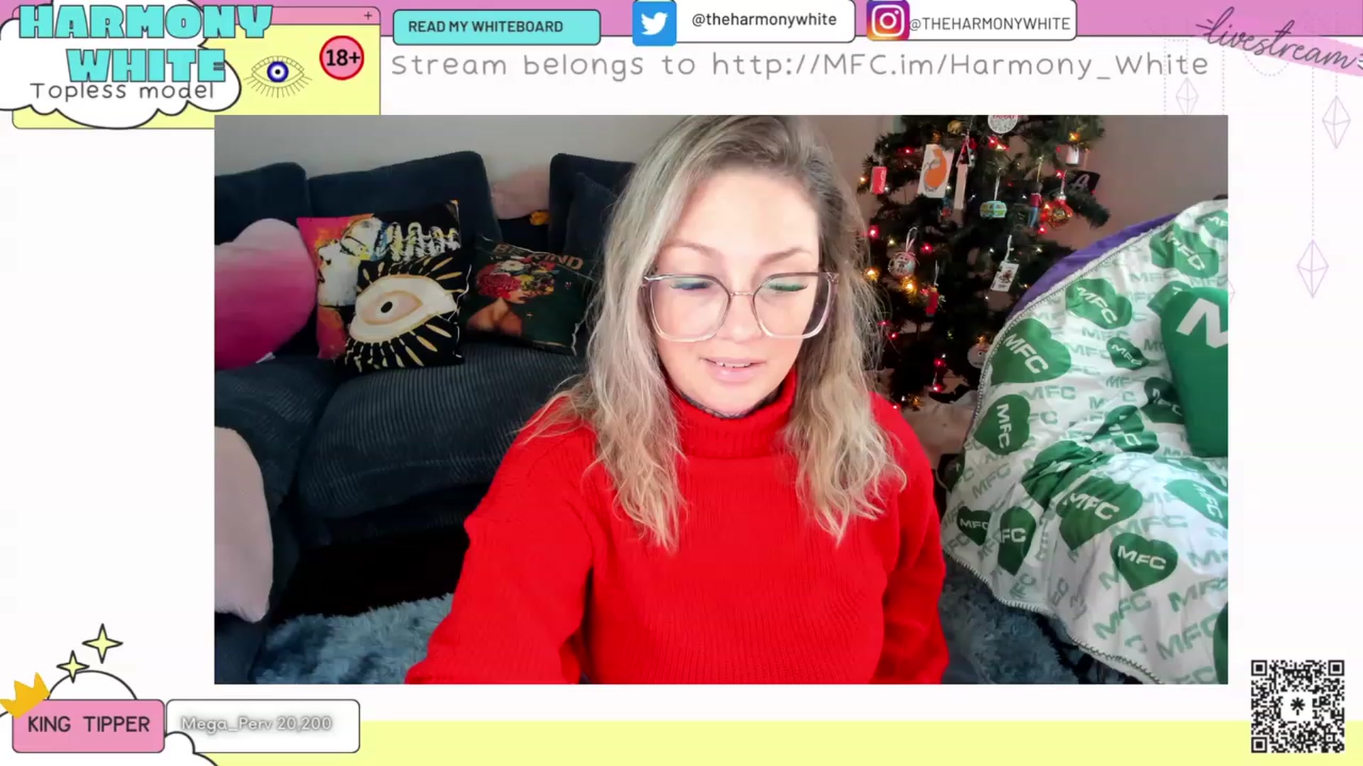 Gallery image thumbnail from Harmony_White's myfreecams stream on, 12/07/2023, 17:00 image 11 of 20