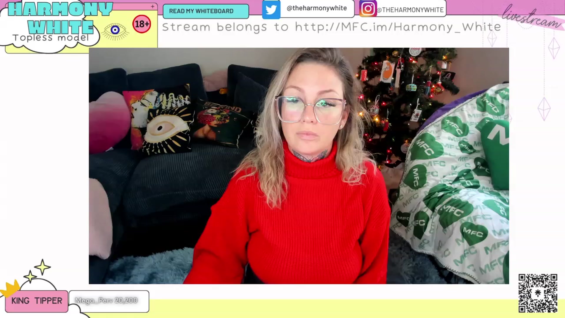 Gallery image thumbnail from Harmony_White's myfreecams stream on, 12/07/2023, 17:00 image 10 of 20