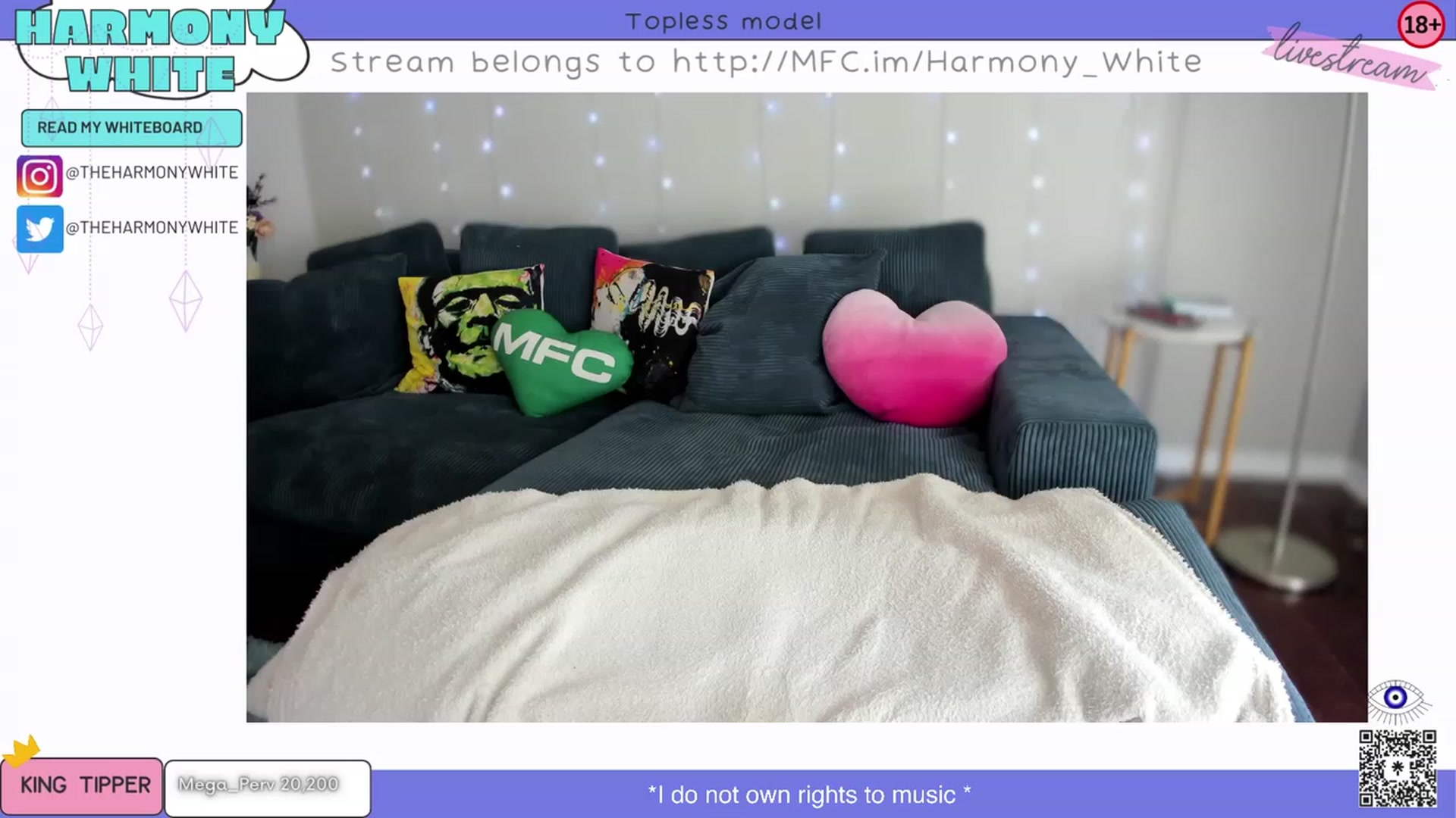Gallery image thumbnail from Harmony_White's myfreecams stream on, 03/05/2024, 20:12 image 3 of 20