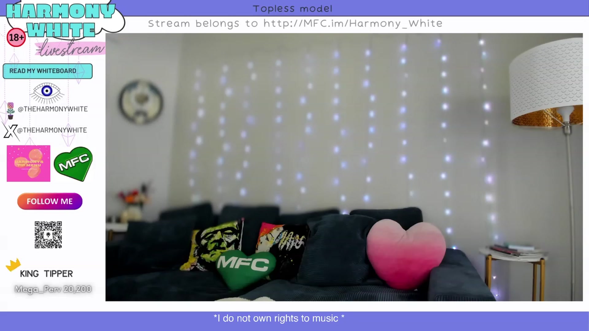 Gallery image thumbnail from Harmony_White's myfreecams stream on, 03/06/2024, 14:41 image 13 of 20