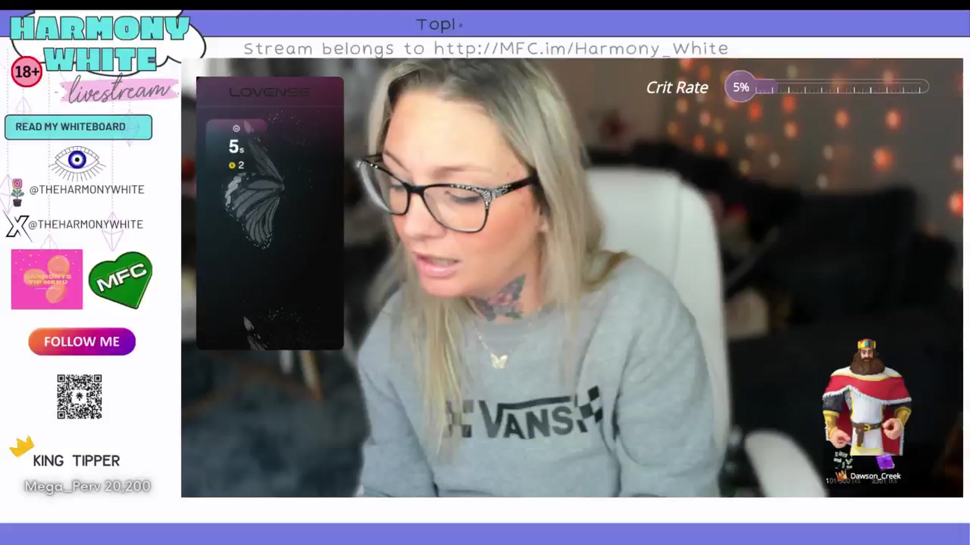 Gallery image thumbnail from Harmony_White's myfreecams stream on, 10/15/2024, 14:39 image 3 of 20