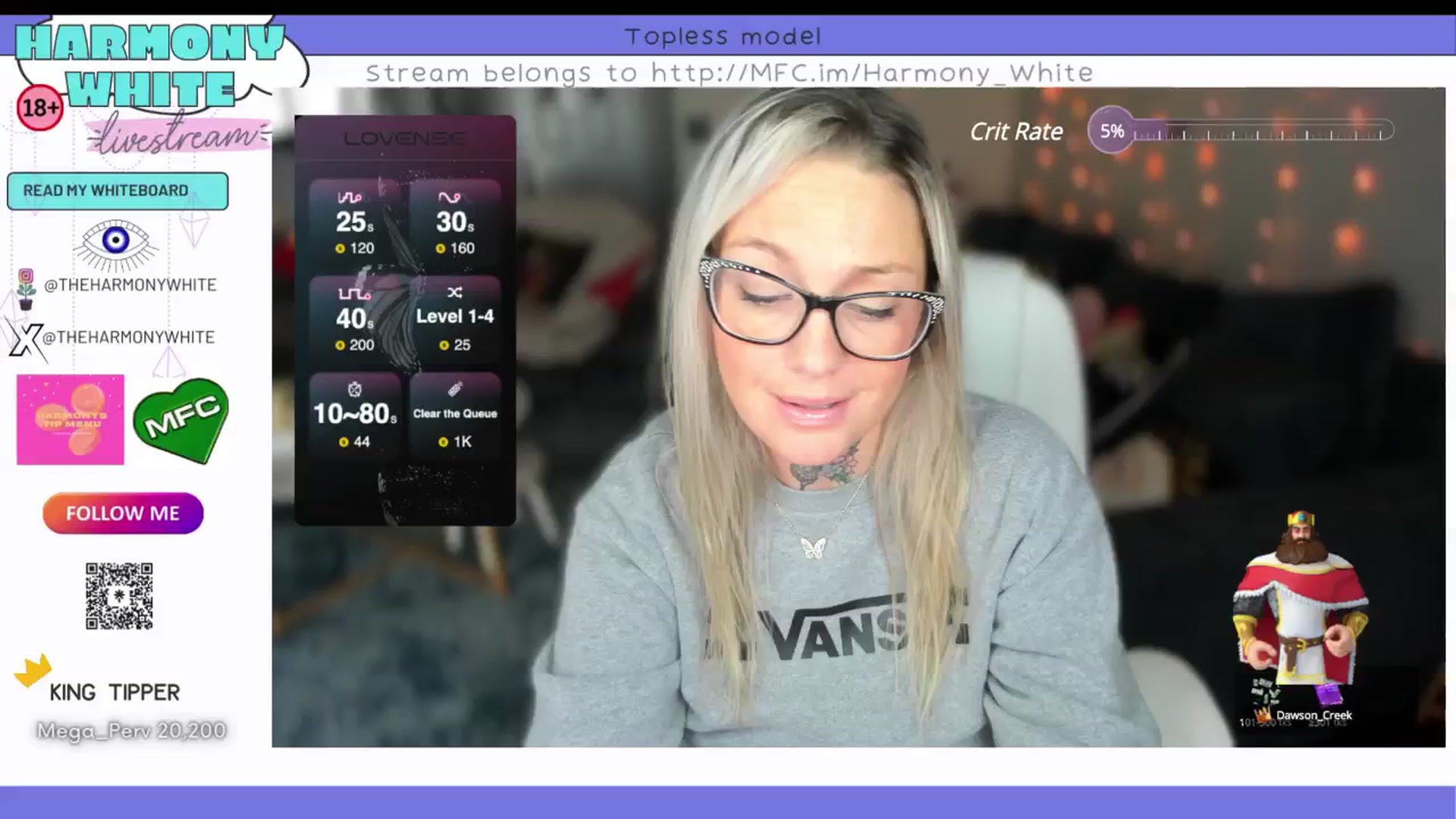 Gallery image thumbnail from Harmony_White's myfreecams stream on, 10/15/2024, 14:39 image 4 of 20