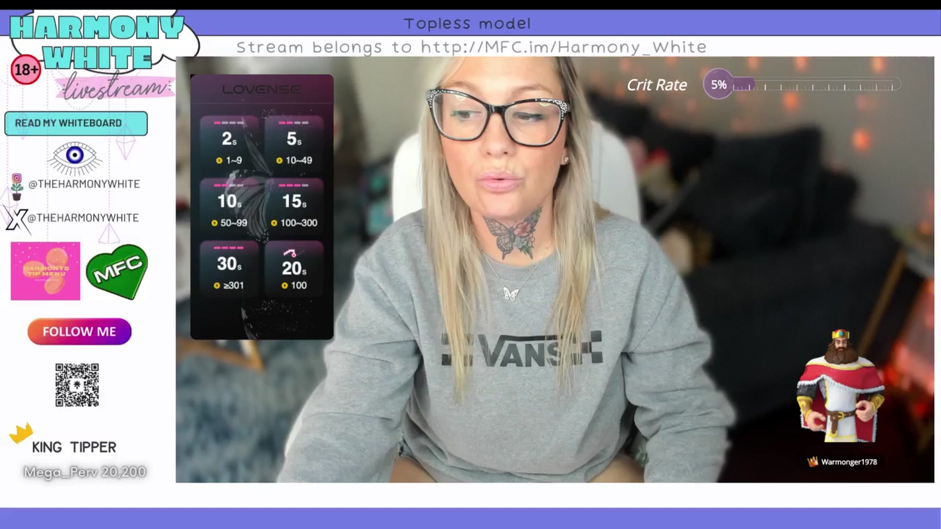 Gallery image thumbnail from Harmony_White's myfreecams stream on, 10/15/2024, 14:39 image 19 of 20