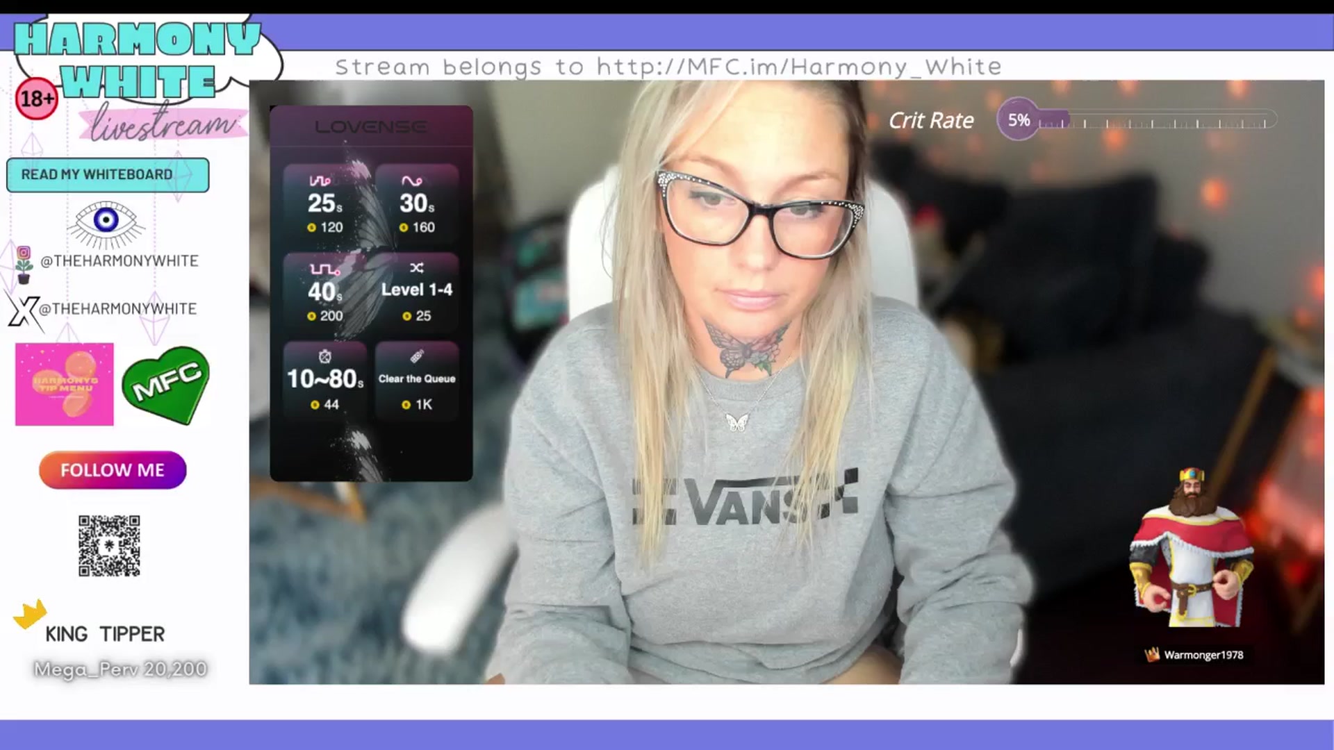 Gallery image thumbnail from Harmony_White's myfreecams stream on, 10/15/2024, 14:39 image 18 of 20