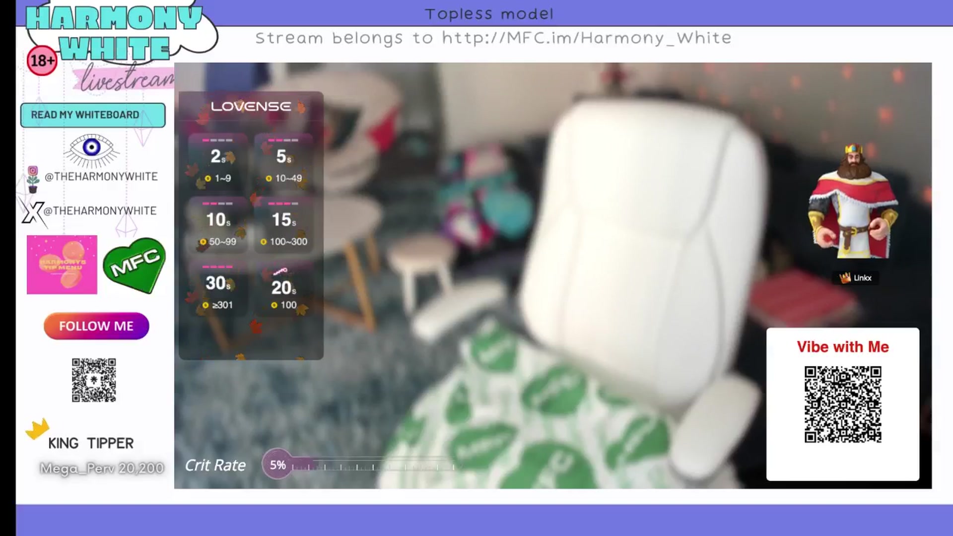 Gallery image thumbnail from Harmony_White's myfreecams stream on, 10/17/2024, 16:13 image 20 of 20