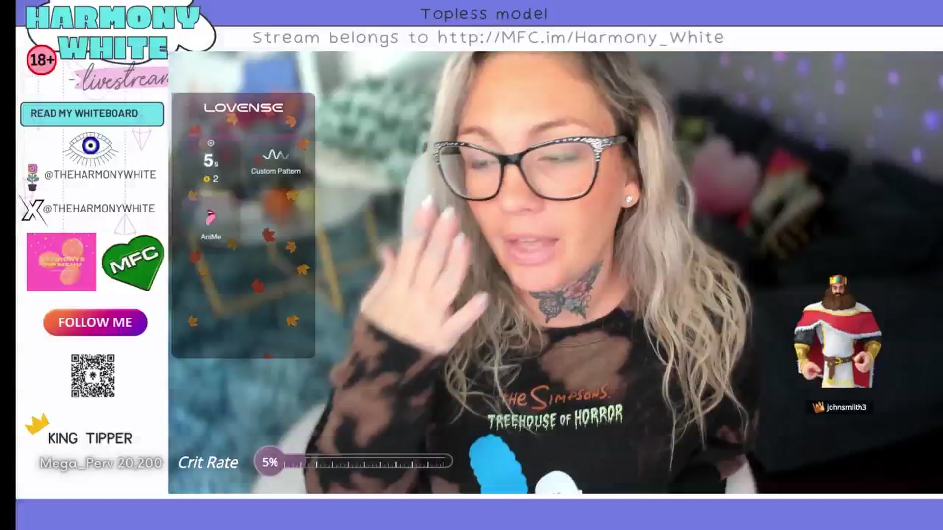 Gallery image thumbnail from Harmony_White's myfreecams stream on, 10/22/2024, 14:07 image 19 of 20
