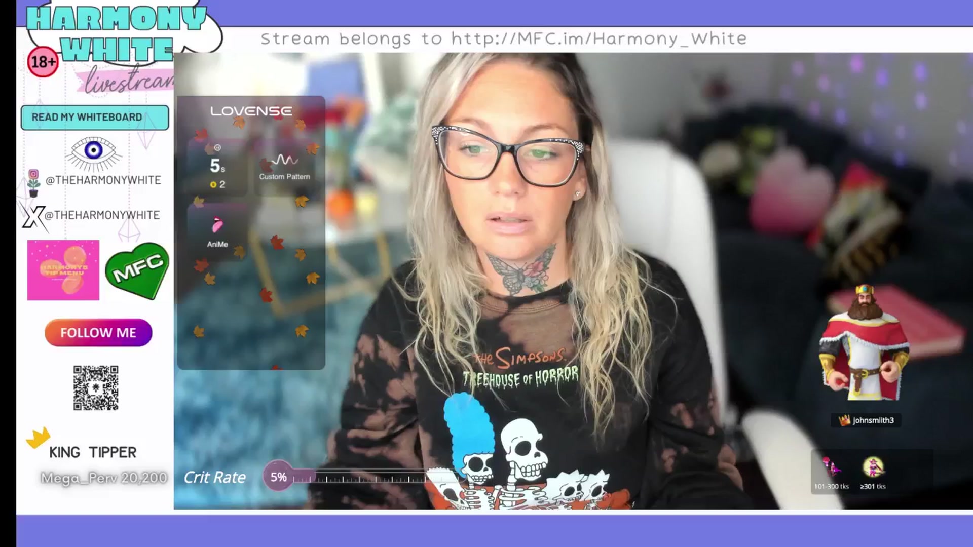 Gallery image thumbnail from Harmony_White's myfreecams stream on, 10/22/2024, 14:07 image 6 of 20