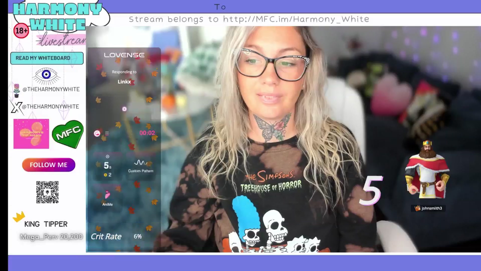 Gallery image thumbnail from Harmony_White's myfreecams stream on, 10/22/2024, 14:07 image 13 of 20