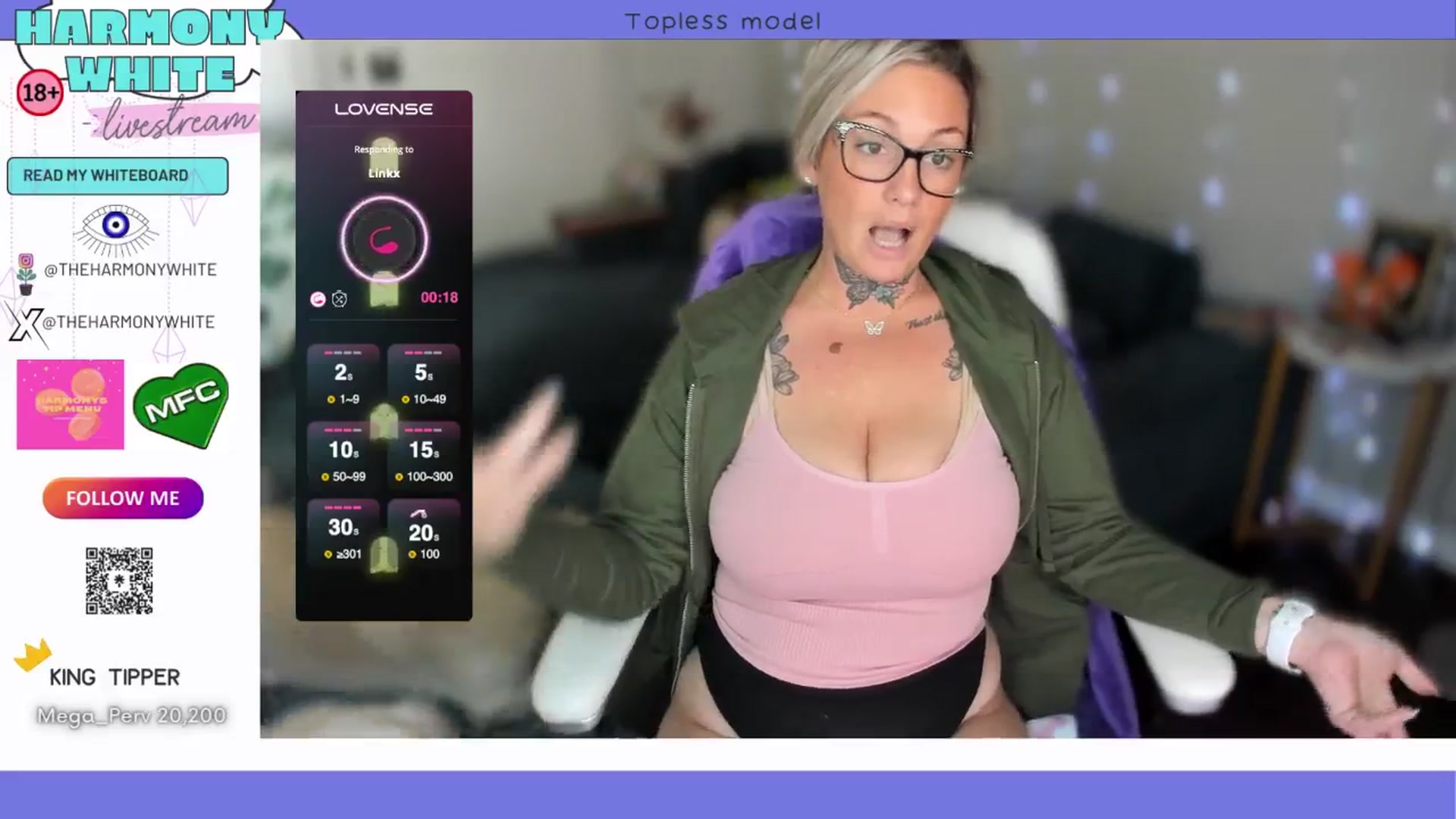 Gallery image thumbnail from Harmony_White's myfreecams stream on, 10/24/2024, 18:03 image 6 of 20