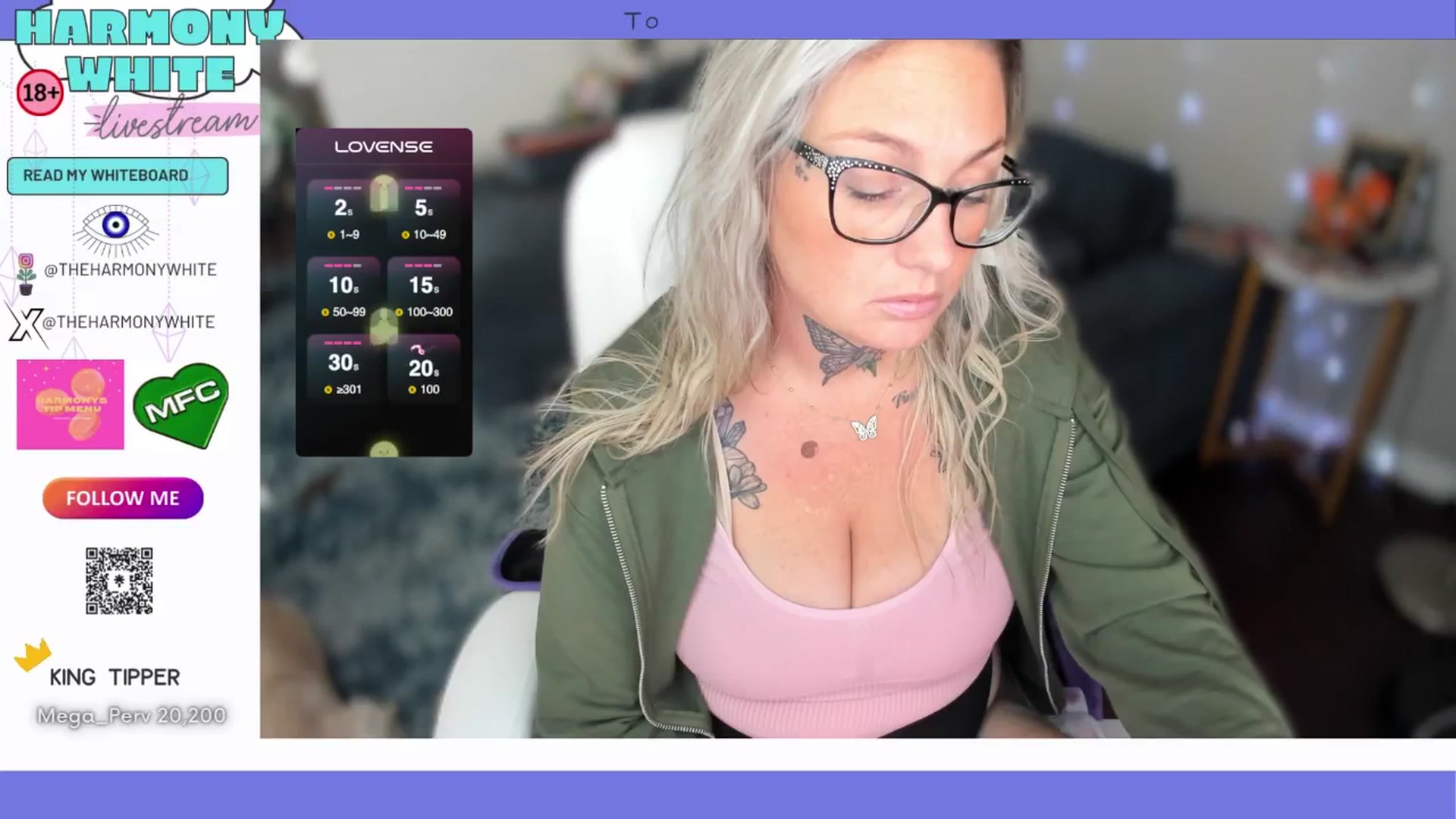 Gallery image thumbnail from Harmony_White's myfreecams stream on, 10/24/2024, 18:03 image 11 of 20