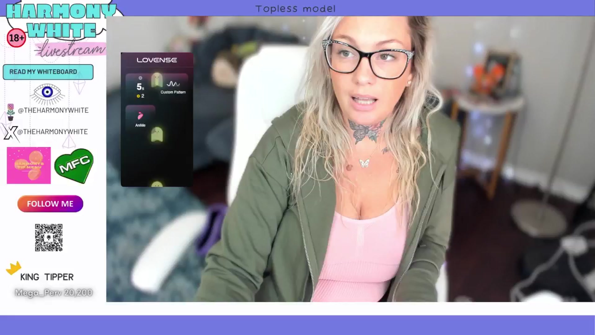 Gallery image thumbnail from Harmony_White's myfreecams stream on, 10/24/2024, 18:03 image 20 of 20