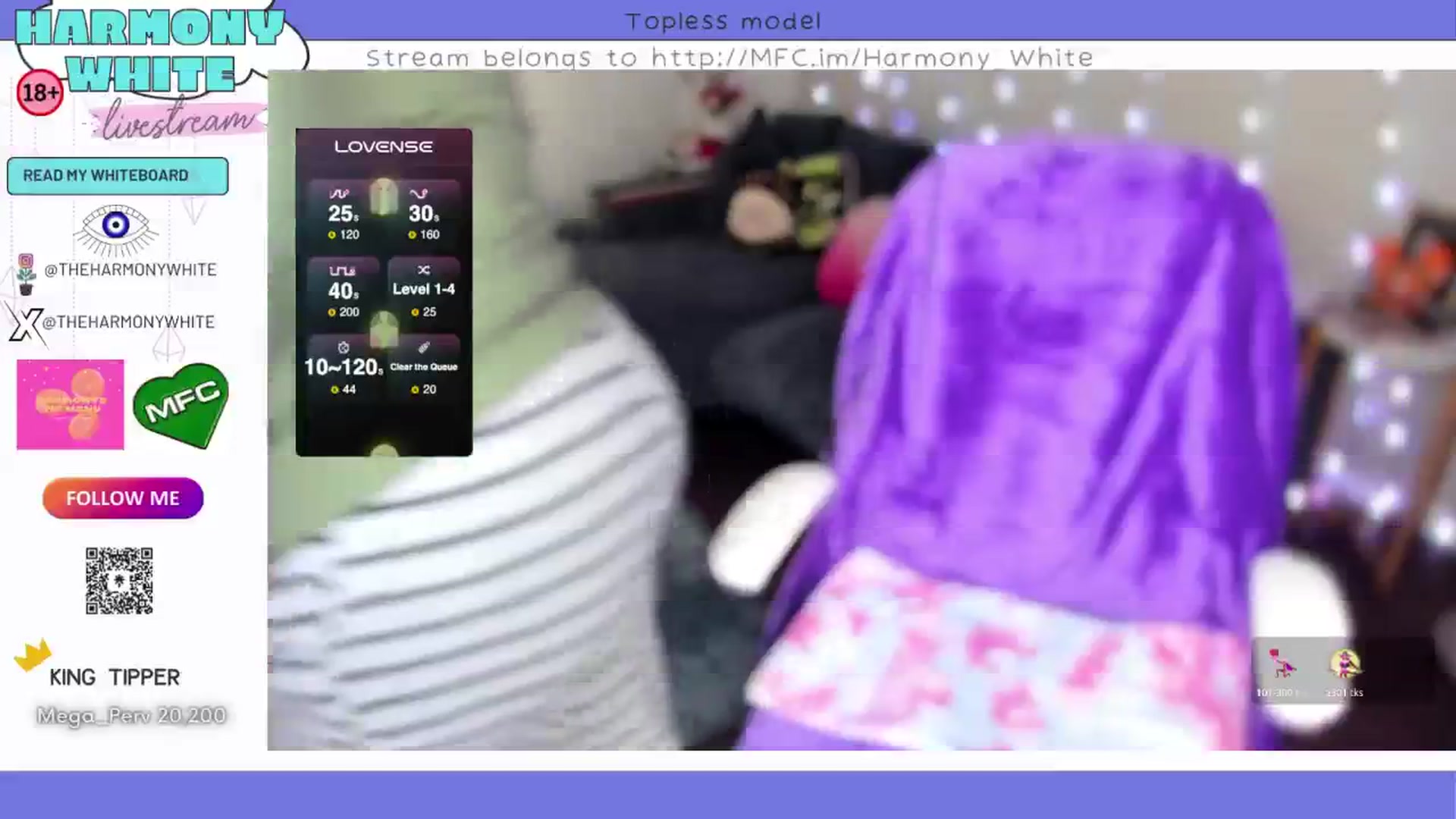 Gallery image thumbnail from Harmony_White's myfreecams stream on, 10/25/2024, 13:22 image 15 of 20