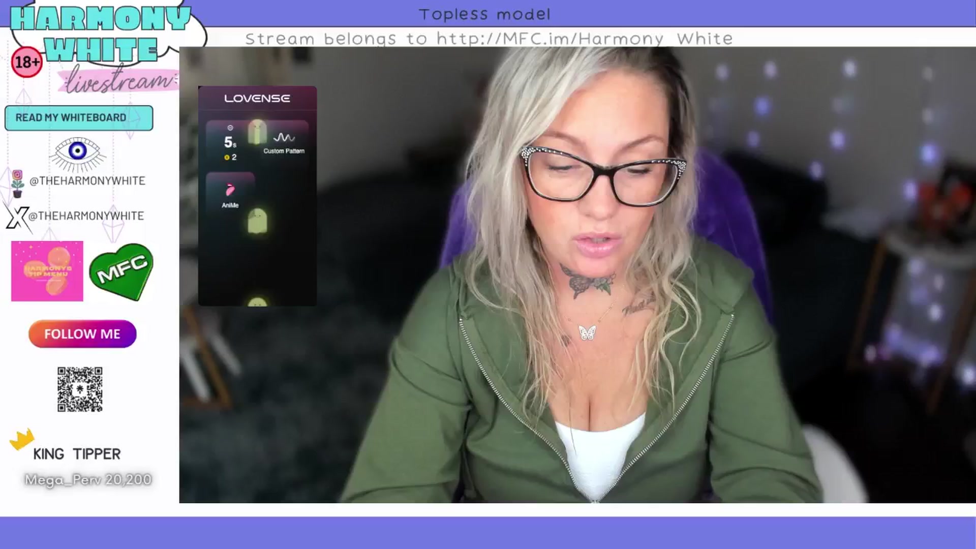 Gallery image thumbnail from Harmony_White's myfreecams stream on, 10/25/2024, 13:22 image 1 of 20