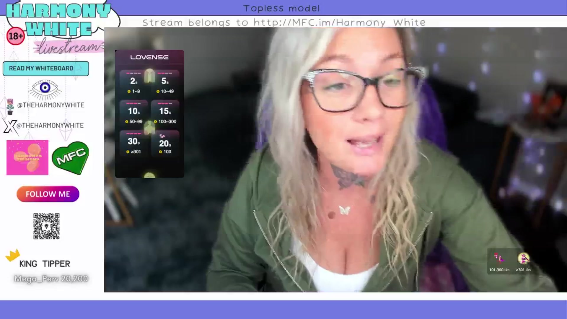 Gallery image thumbnail from Harmony_White's myfreecams stream on, 10/25/2024, 13:22 image 10 of 20