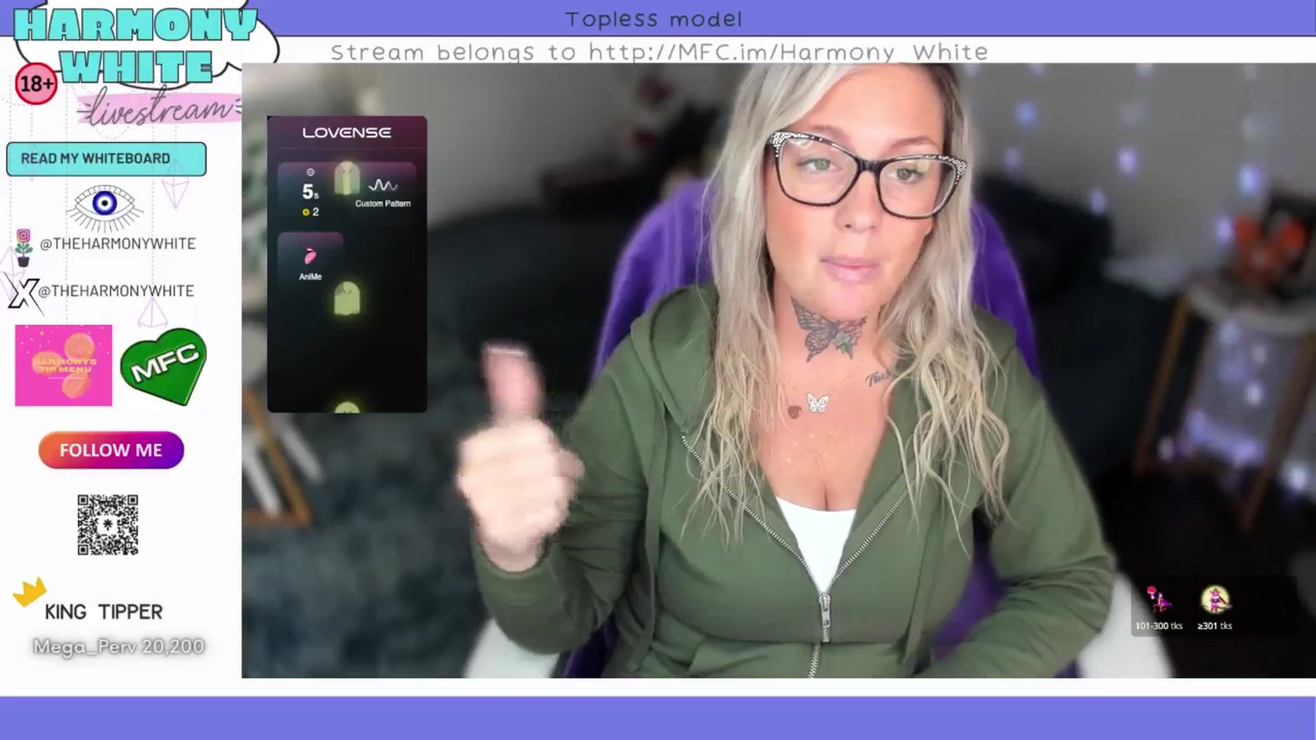 Gallery image thumbnail from Harmony_White's myfreecams stream on, 10/25/2024, 13:22 image 17 of 20