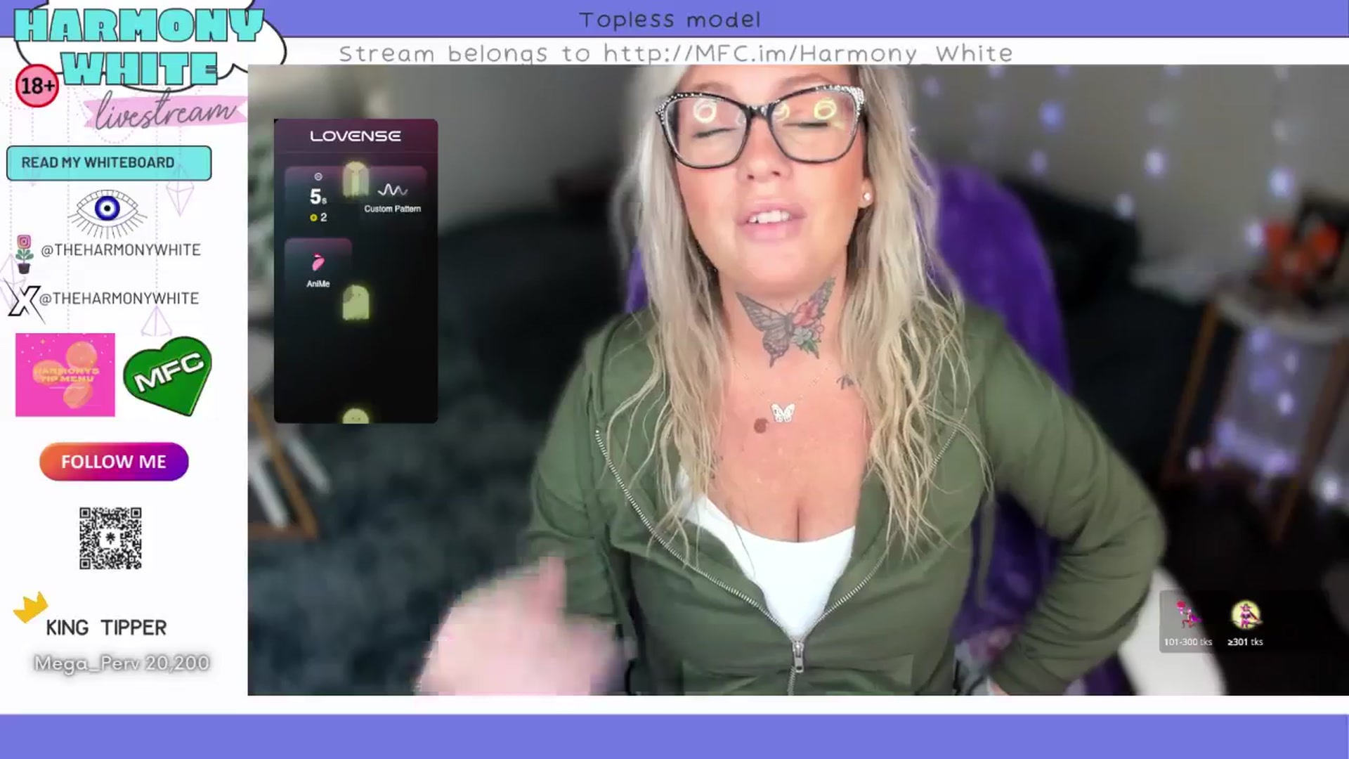 Gallery image thumbnail from Harmony_White's myfreecams stream on, 10/25/2024, 13:22 image 11 of 20