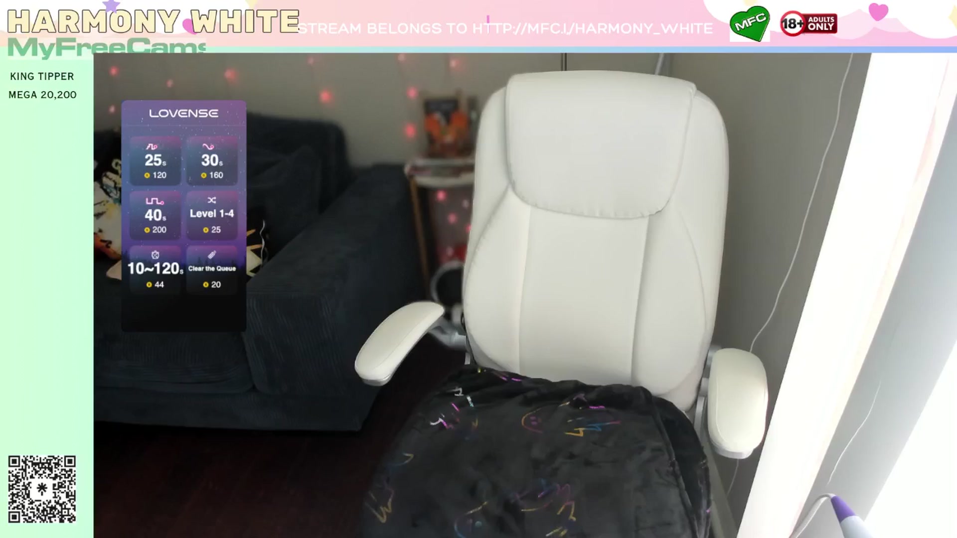 Gallery image thumbnail from Harmony_White's myfreecams stream on, 11/01/2024, 19:38 image 15 of 20