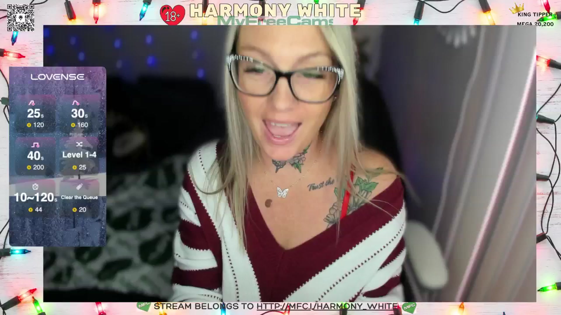 Gallery image thumbnail from Harmony_White's myfreecams stream on, 12/09/2024, 16:12 image 1 of 20