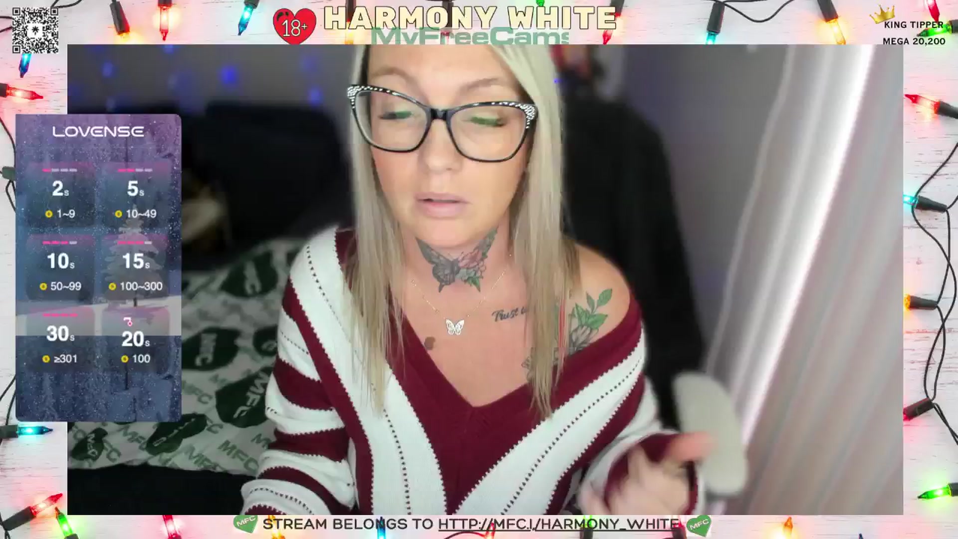 Gallery image thumbnail from Harmony_White's myfreecams stream on, 12/09/2024, 16:12 image 17 of 20