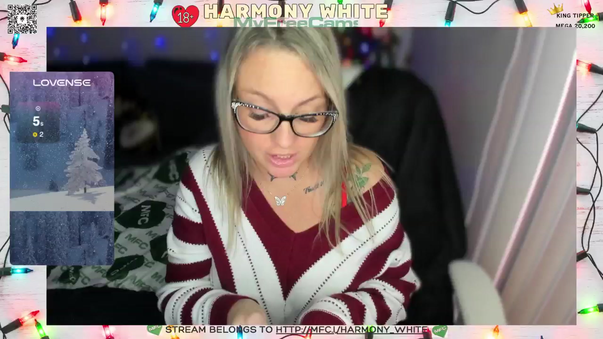 Gallery image thumbnail from Harmony_White's myfreecams stream on, 12/09/2024, 16:12 image 3 of 20