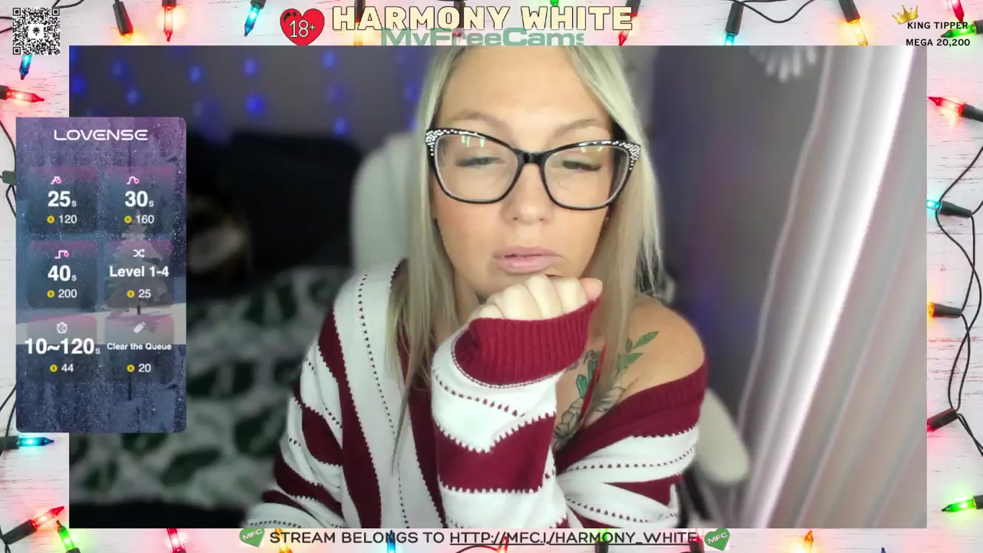 Gallery image thumbnail from Harmony_White's myfreecams stream on, 12/09/2024, 16:12 image 9 of 20