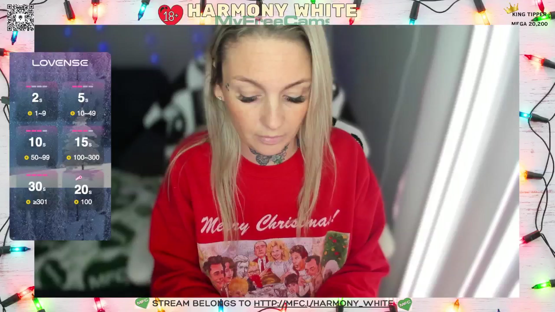 Gallery image thumbnail from Harmony_White's myfreecams stream on, 12/16/2024, 18:30 image 20 of 20