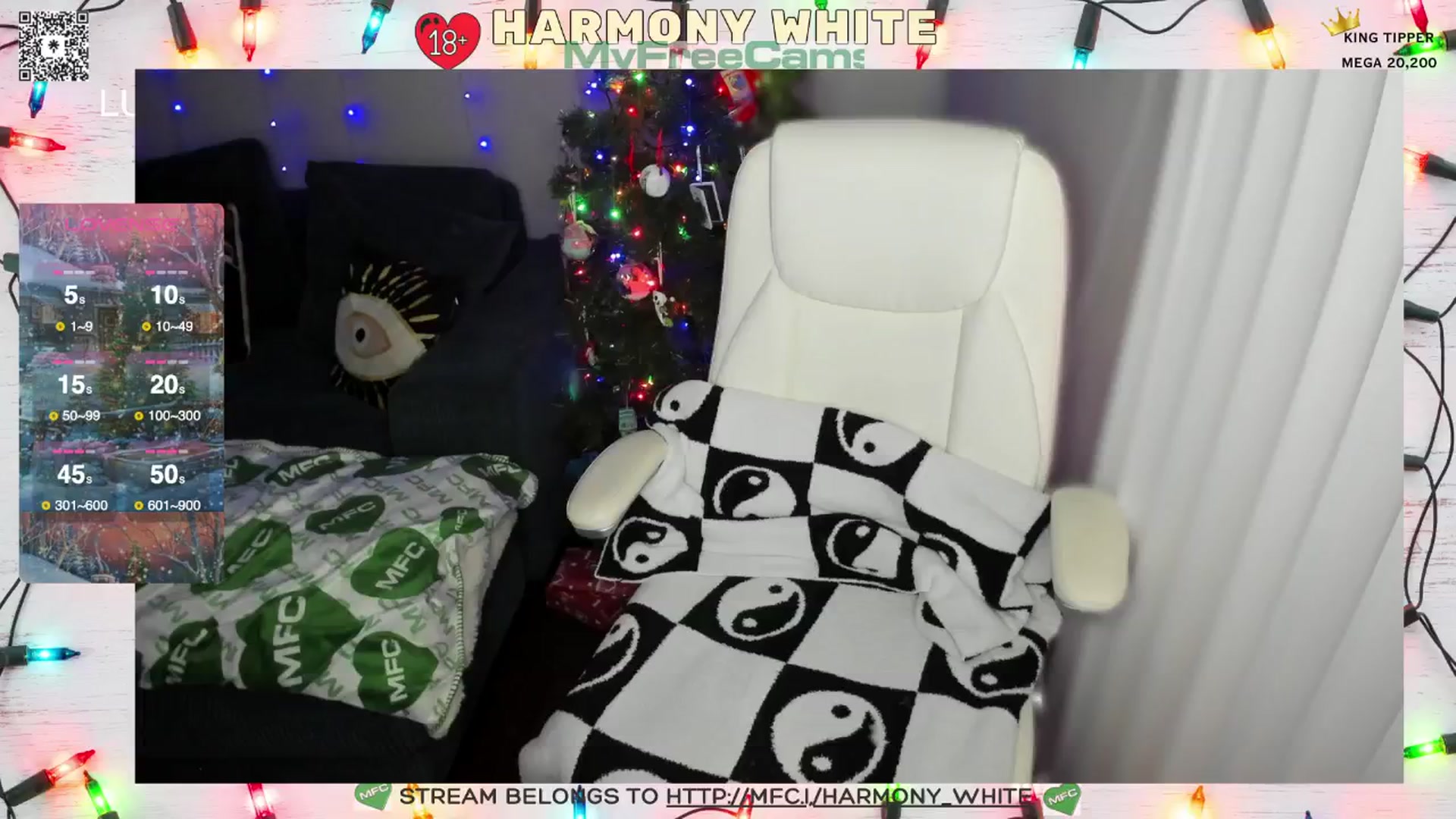 Gallery image thumbnail from Harmony_White's myfreecams stream on, 12/23/2024, 22:37 image 5 of 20