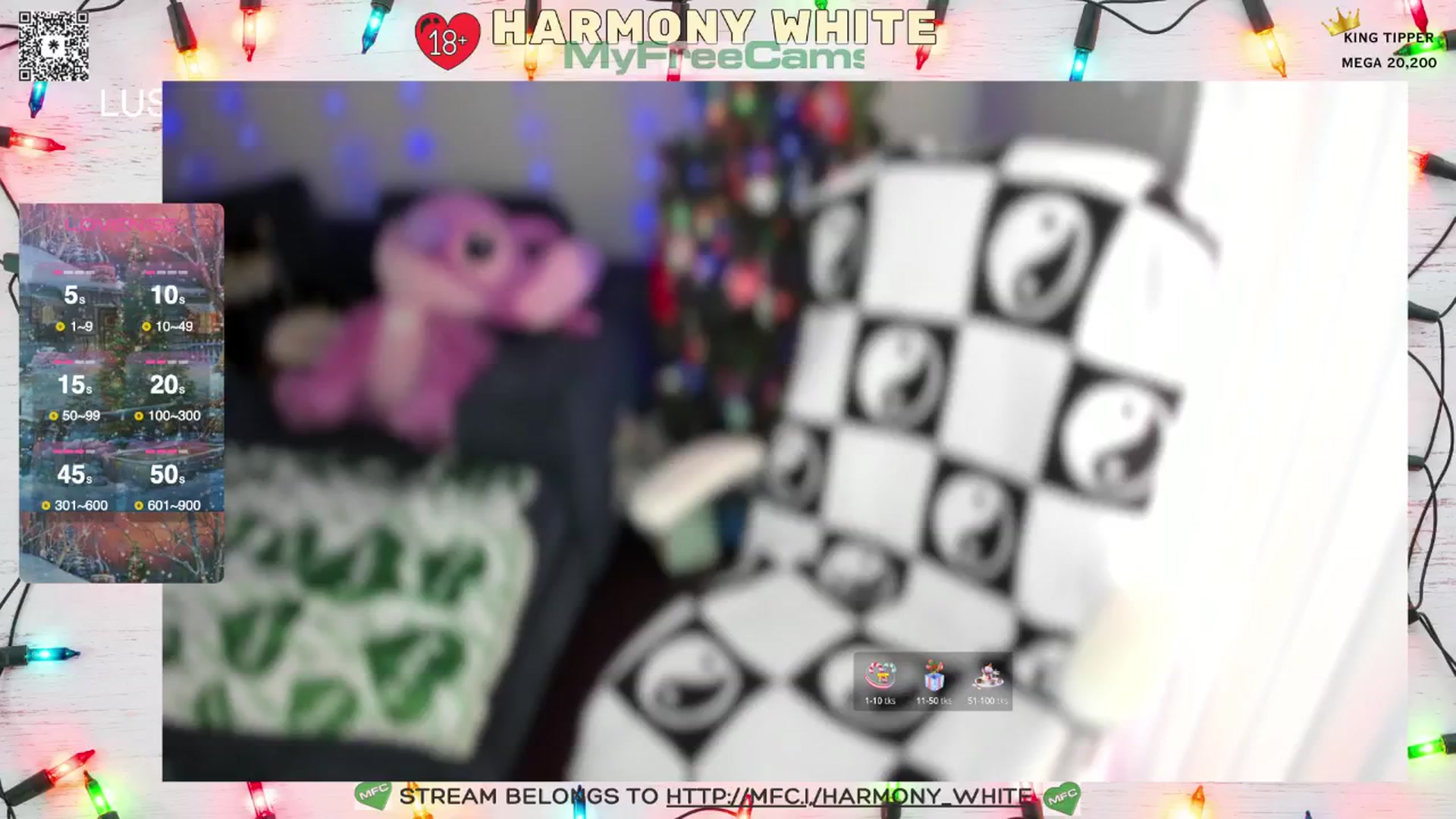 Gallery image thumbnail from Harmony_White's myfreecams stream on, 12/25/2024, 16:53 image 15 of 20