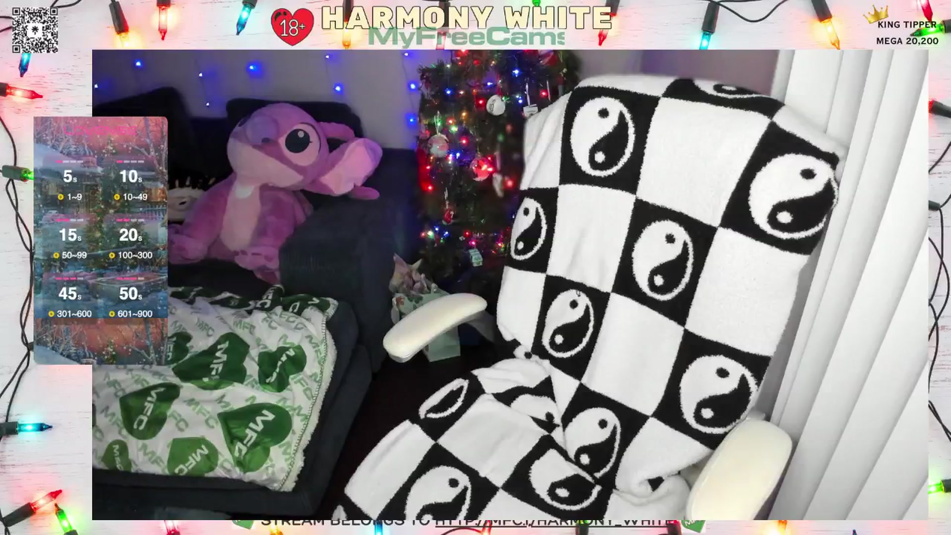 Gallery image thumbnail from Harmony_White's myfreecams stream on, 12/26/2024, 01:40 image 4 of 20