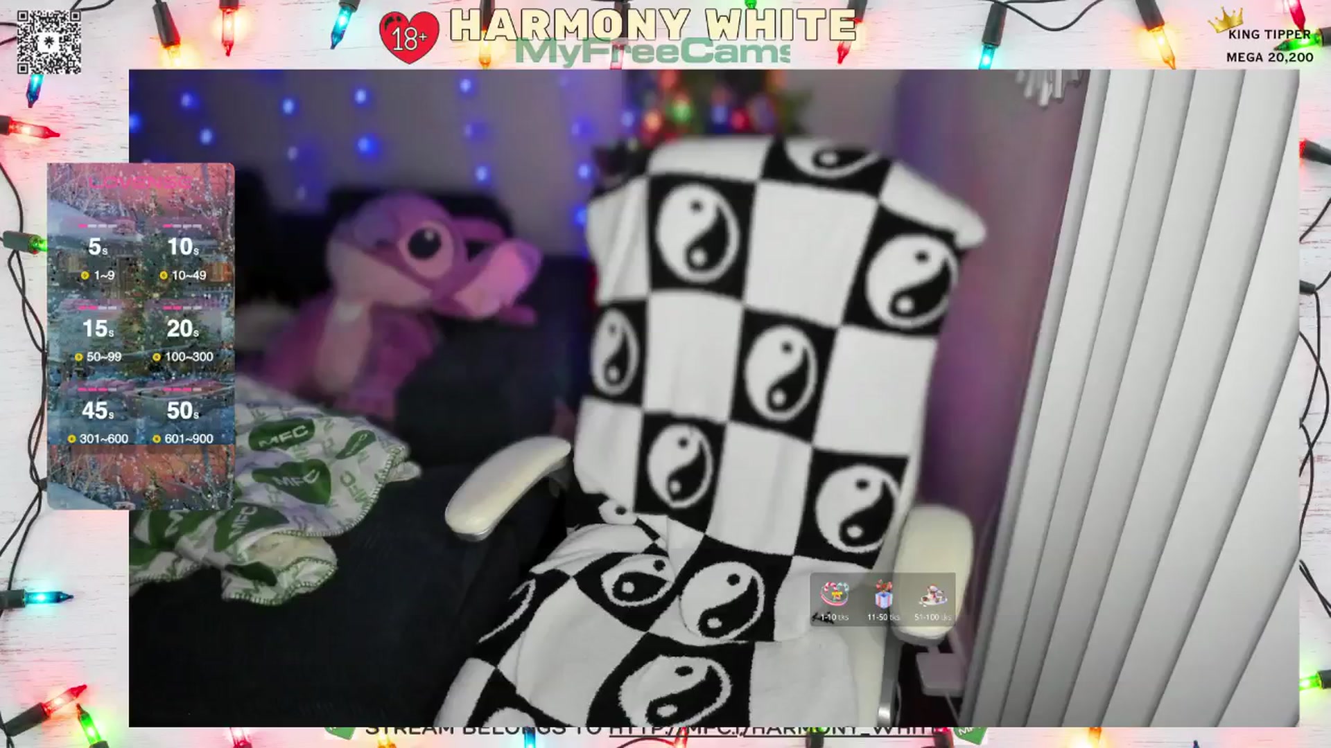 Gallery image thumbnail from Harmony_White's myfreecams stream on, 12/26/2024, 01:40 image 15 of 20