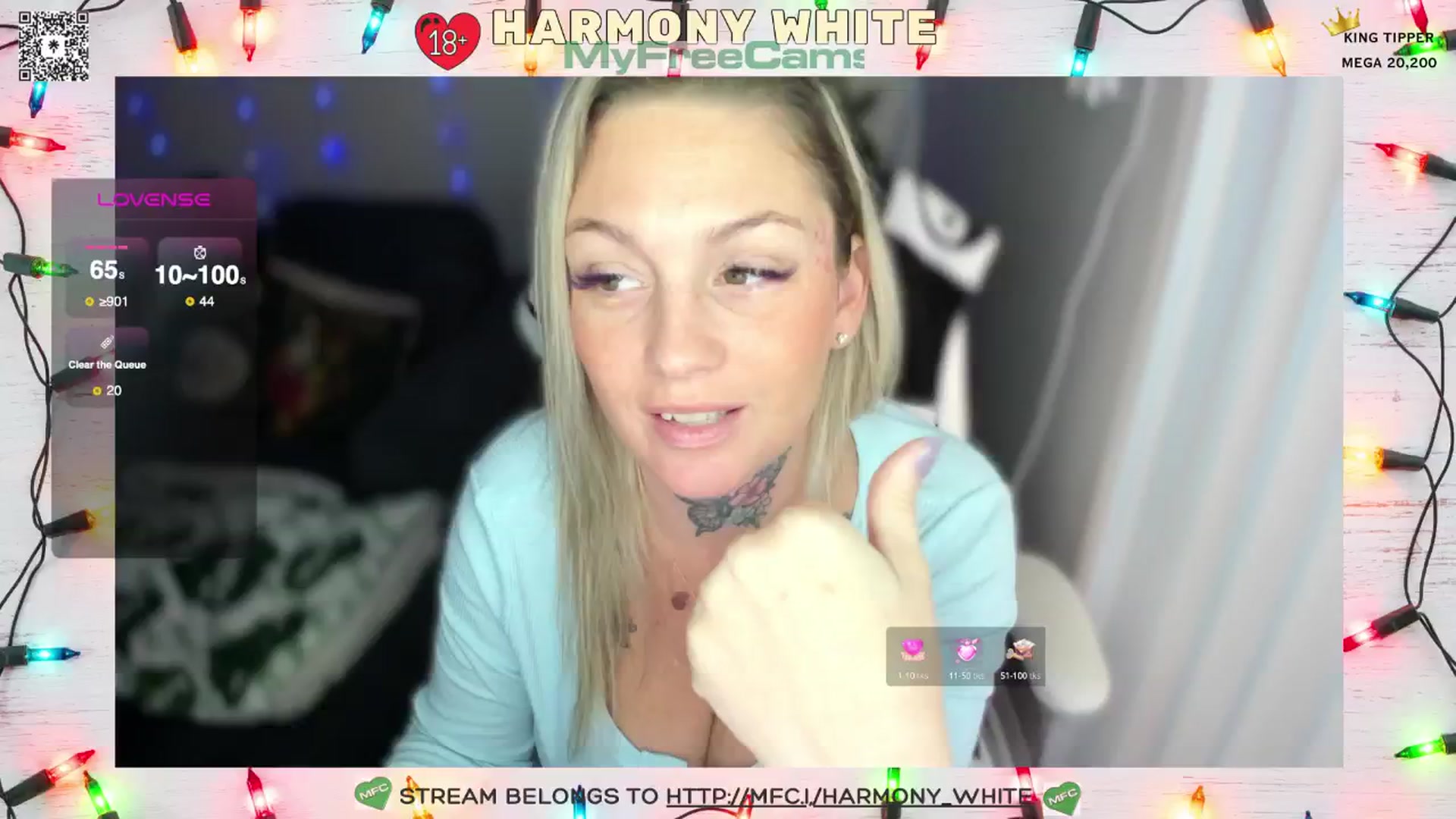Gallery image thumbnail from Harmony_White's myfreecams stream on, 01/07/2025, 15:54 image 12 of 20
