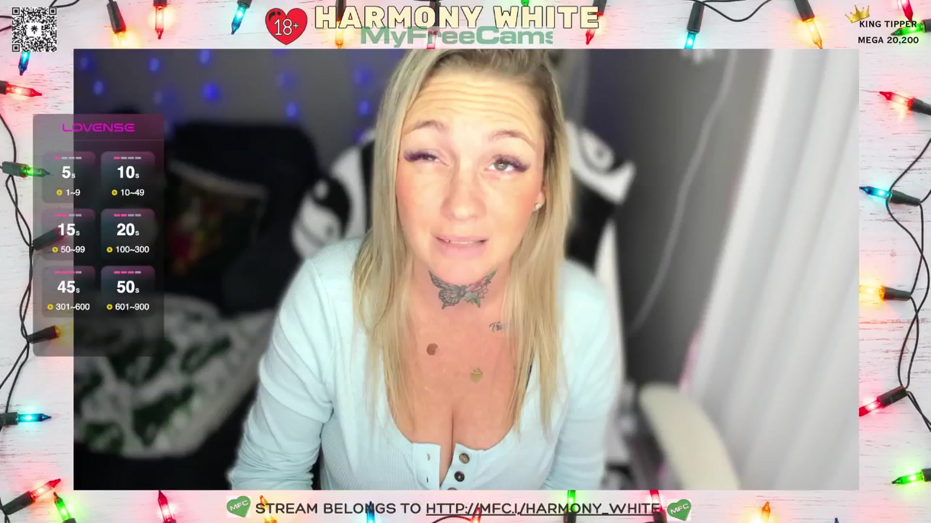 Gallery image thumbnail from Harmony_White's myfreecams stream on, 01/07/2025, 15:54 image 7 of 20
