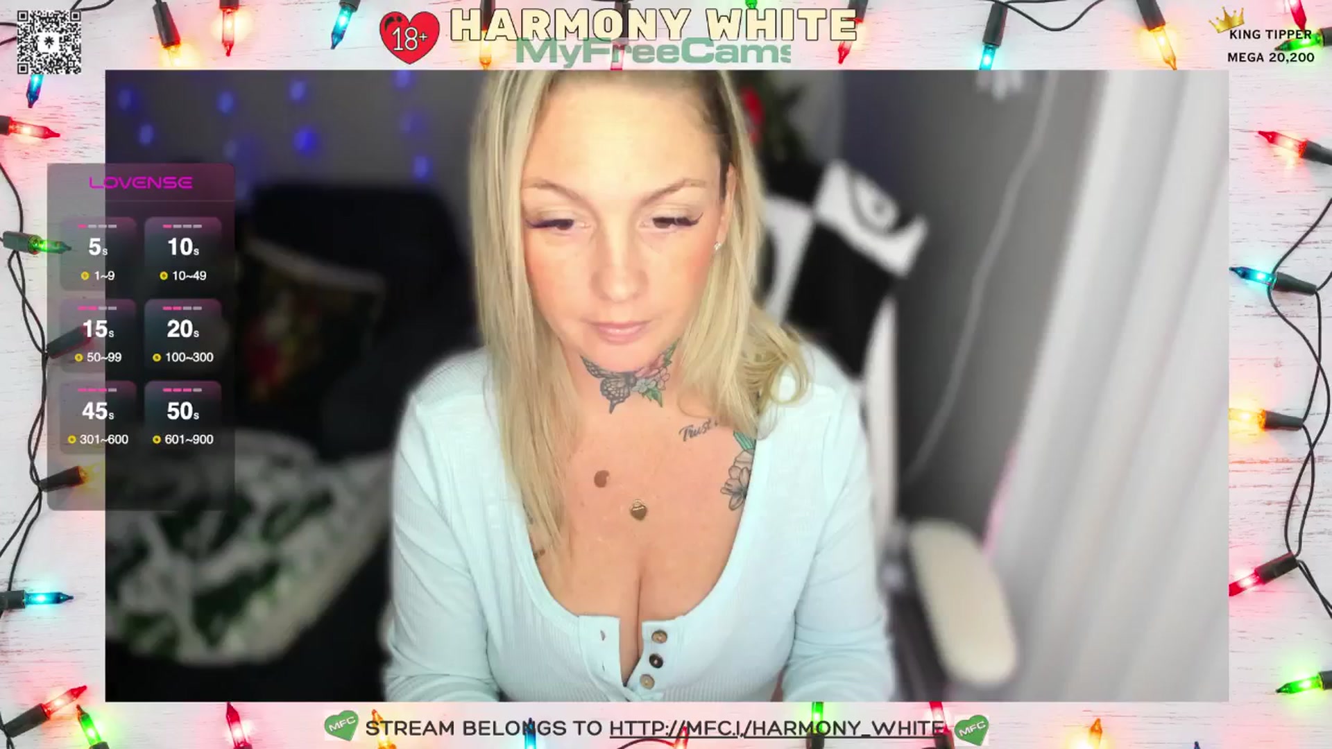 Gallery image thumbnail from Harmony_White's myfreecams stream on, 01/07/2025, 15:54 image 11 of 20