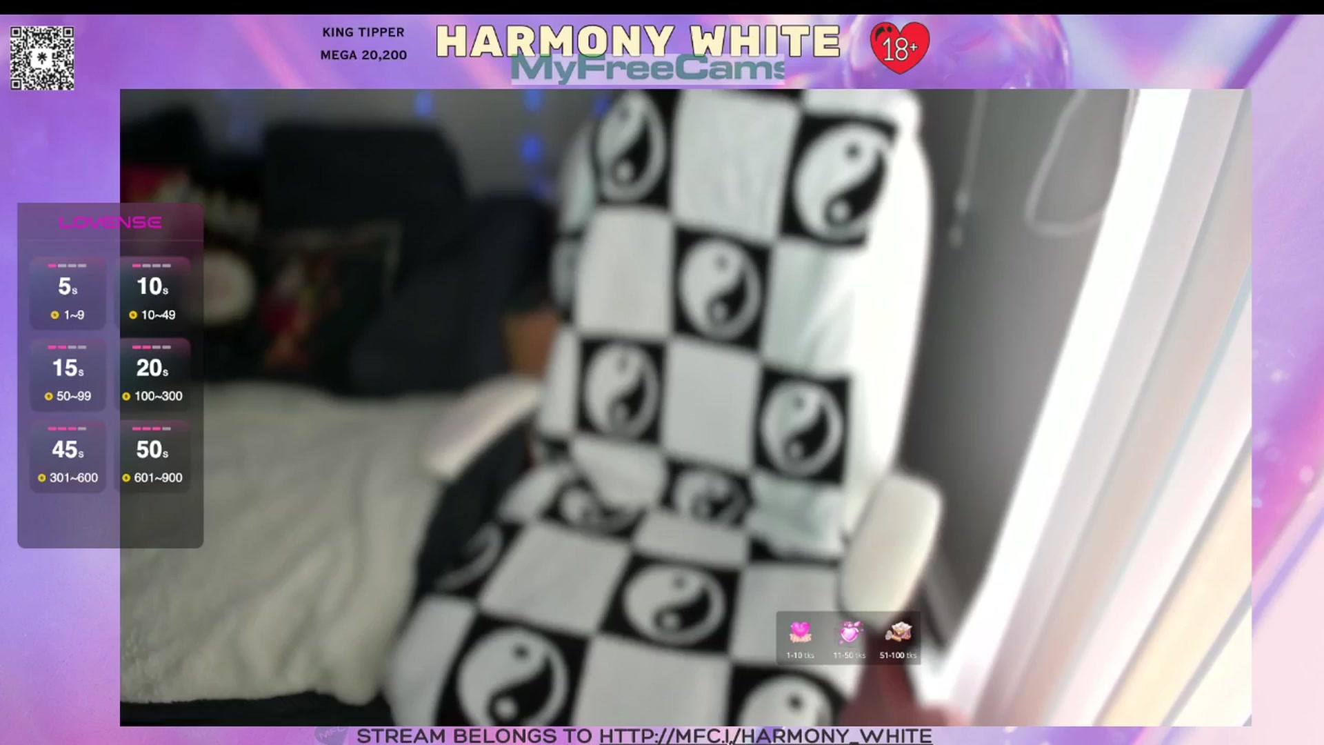 Gallery image thumbnail from Harmony_White's myfreecams stream on, 01/09/2025, 20:43 image 2 of 20
