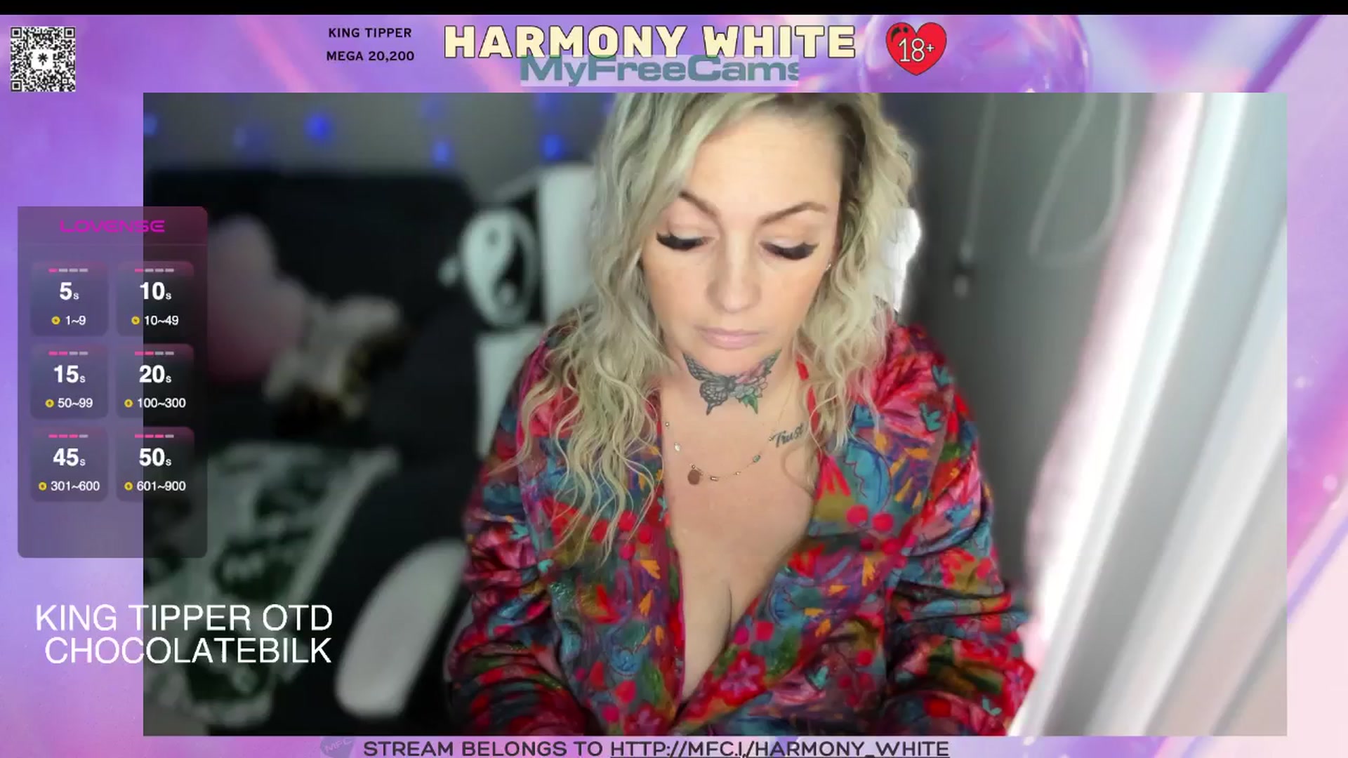 Gallery image thumbnail from Harmony_White's myfreecams stream on, 01/15/2025, 16:26 image 17 of 20