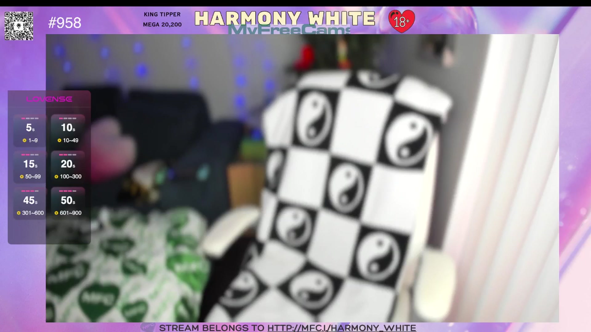 Gallery image thumbnail from Harmony_White's myfreecams stream on, 01/16/2025, 16:33 image 11 of 20