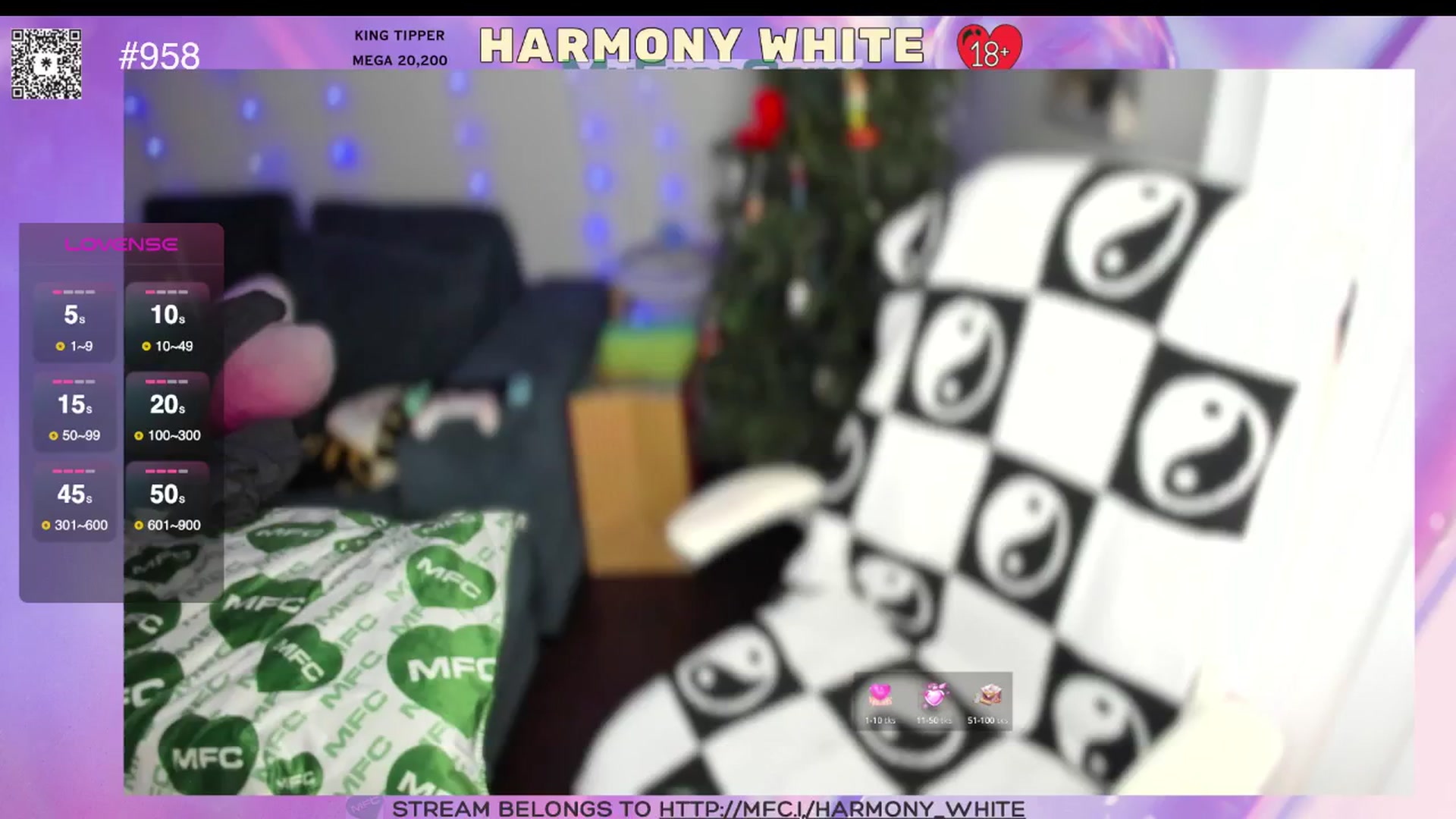 Gallery image thumbnail from Harmony_White's myfreecams stream on, 01/16/2025, 20:55 image 15 of 20