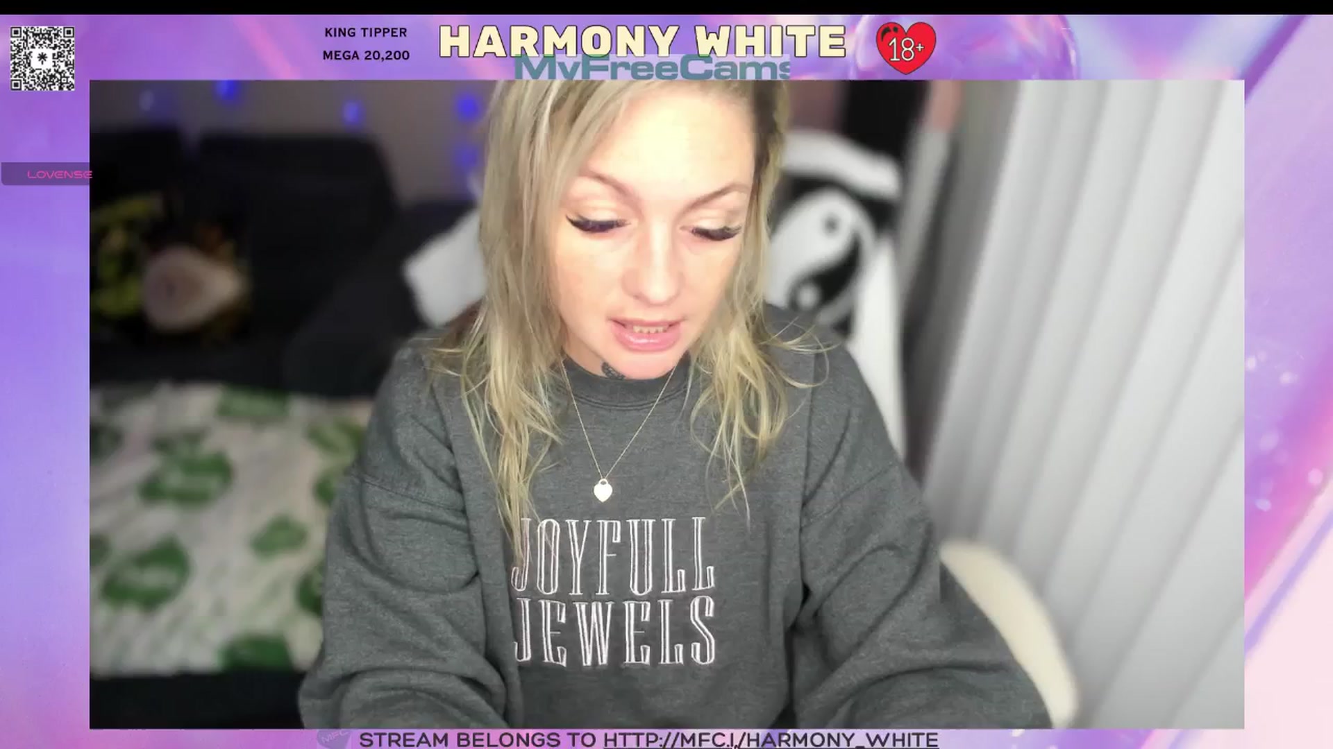 Gallery image thumbnail from Harmony_White's myfreecams stream on, 01/22/2025, 13:45 image 6 of 20