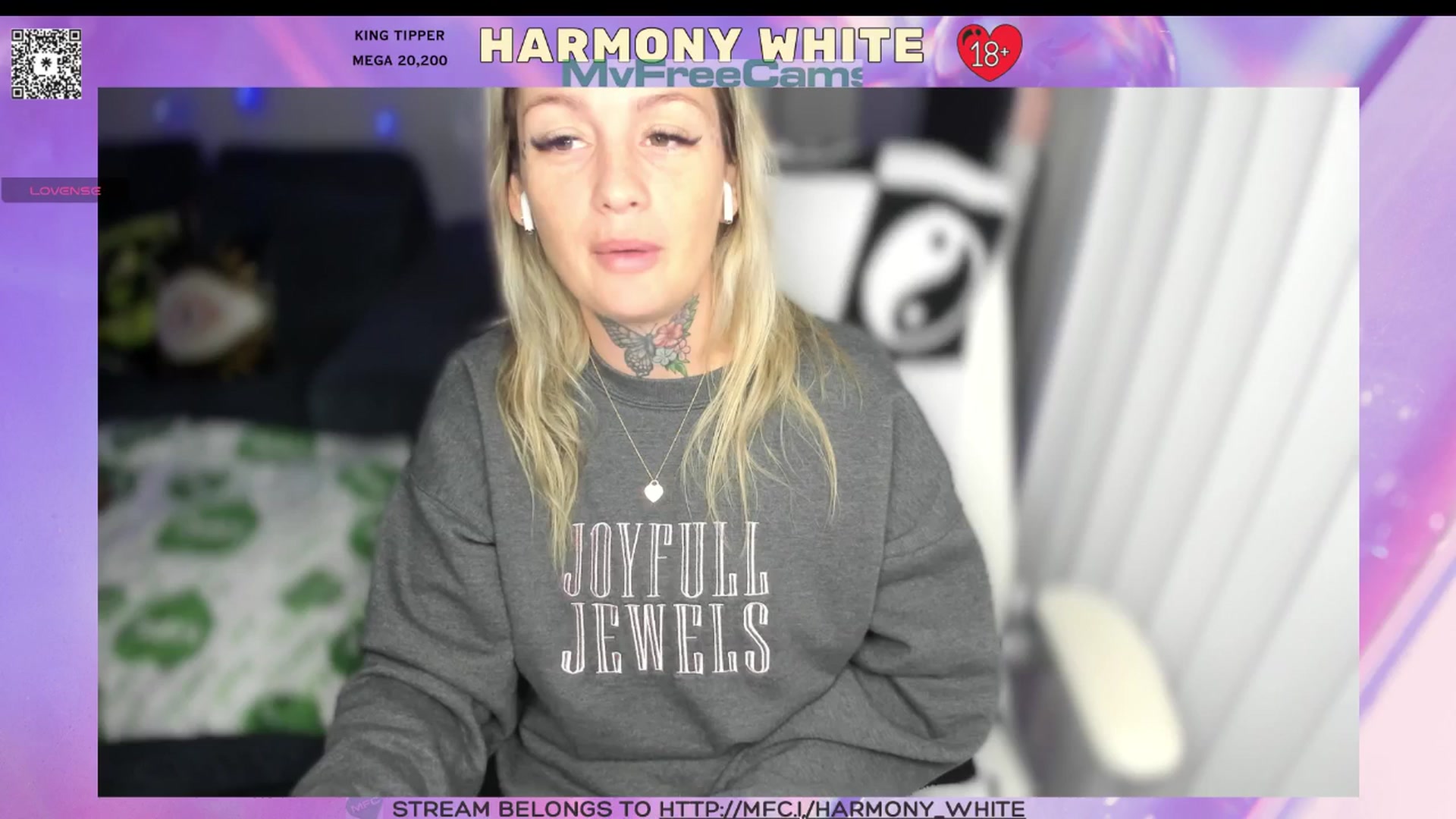 Gallery image thumbnail from Harmony_White's myfreecams stream on, 01/22/2025, 13:45 image 17 of 20