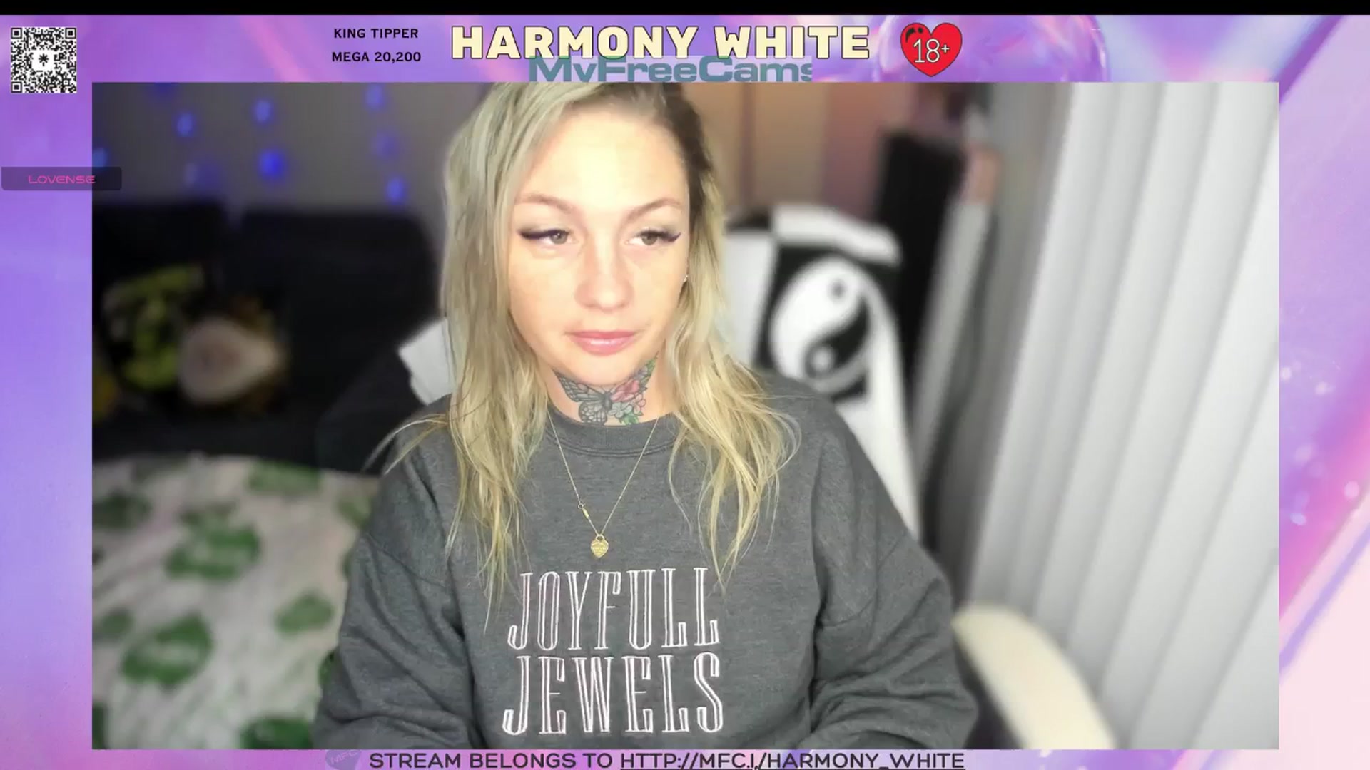 Gallery image thumbnail from Harmony_White's myfreecams stream on, 01/22/2025, 13:45 image 2 of 20