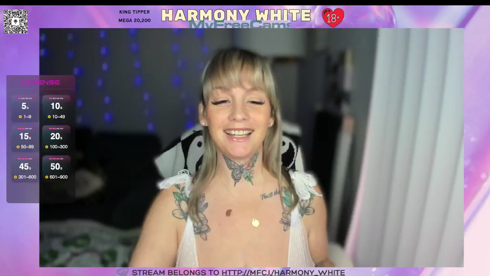 Gallery image thumbnail from Harmony_White's myfreecams stream on, 01/23/2025, 15:43 image 4 of 20