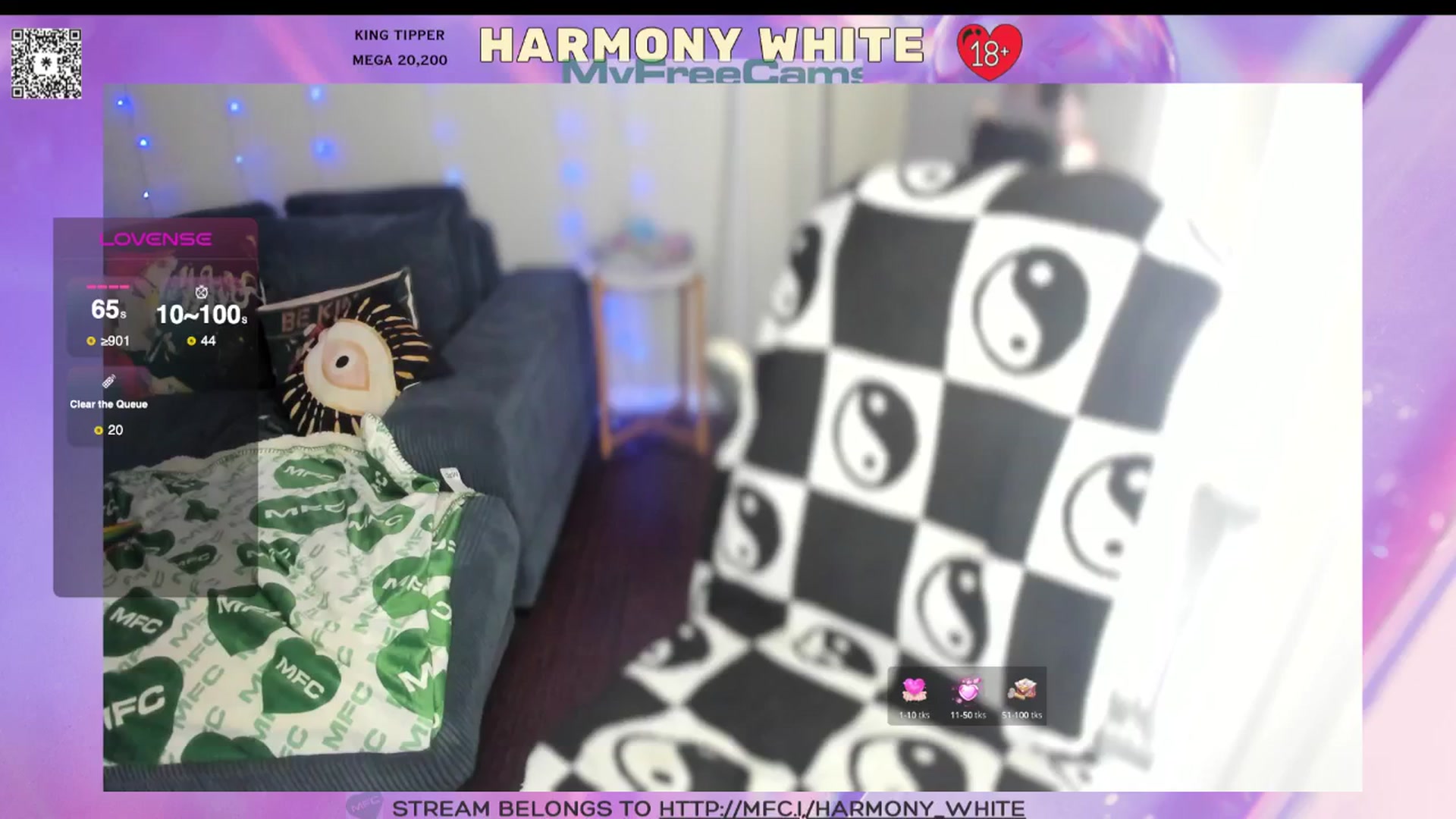 Gallery image thumbnail from Harmony_White's myfreecams stream on, 01/27/2025, 18:37 image 19 of 20