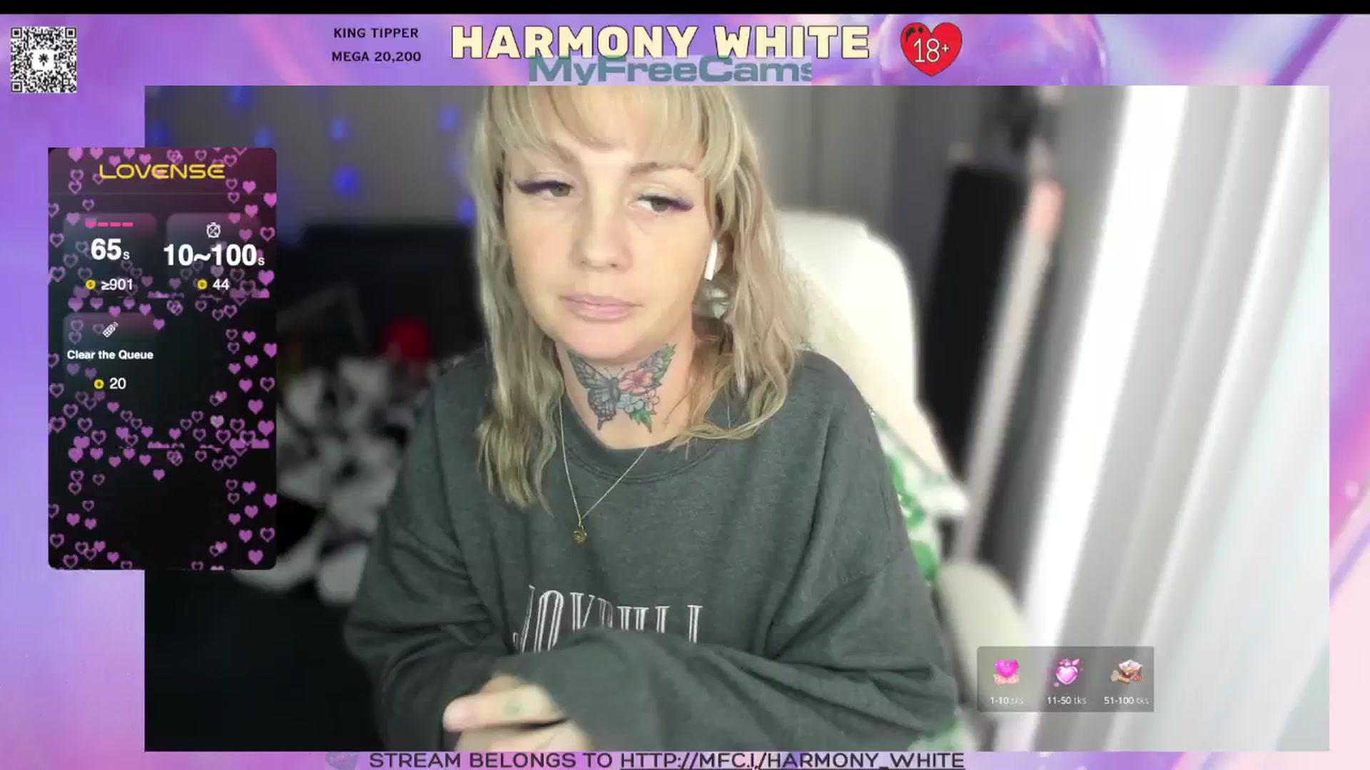 Gallery image thumbnail from Harmony_White's myfreecams stream on, 01/29/2025, 18:58 image 14 of 20