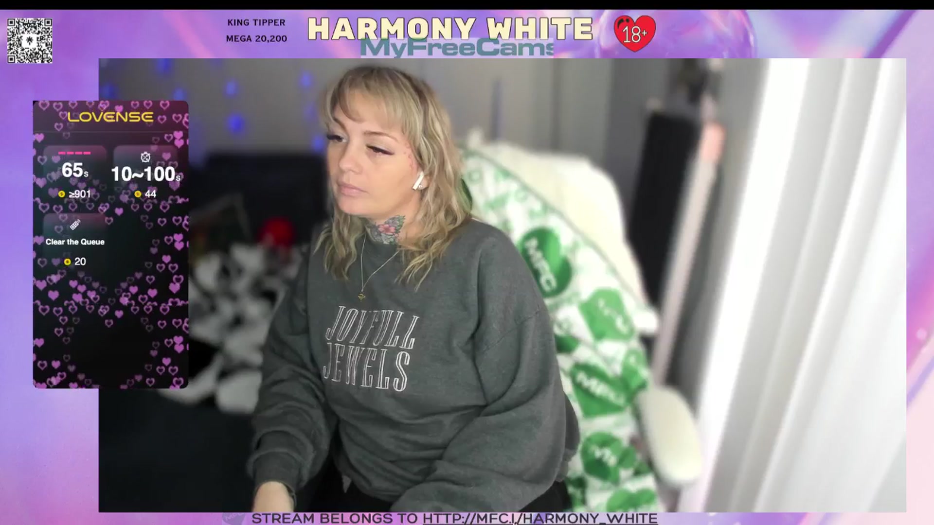Gallery image thumbnail from Harmony_White's myfreecams stream on, 01/29/2025, 18:58 image 13 of 20